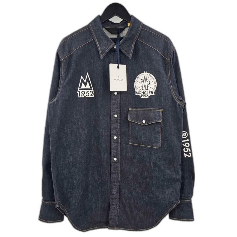 Moncler Genius Moncler Fragment Design Denim Jacket Size US M / EU 48-50 / 2 - 1 Thumbnail