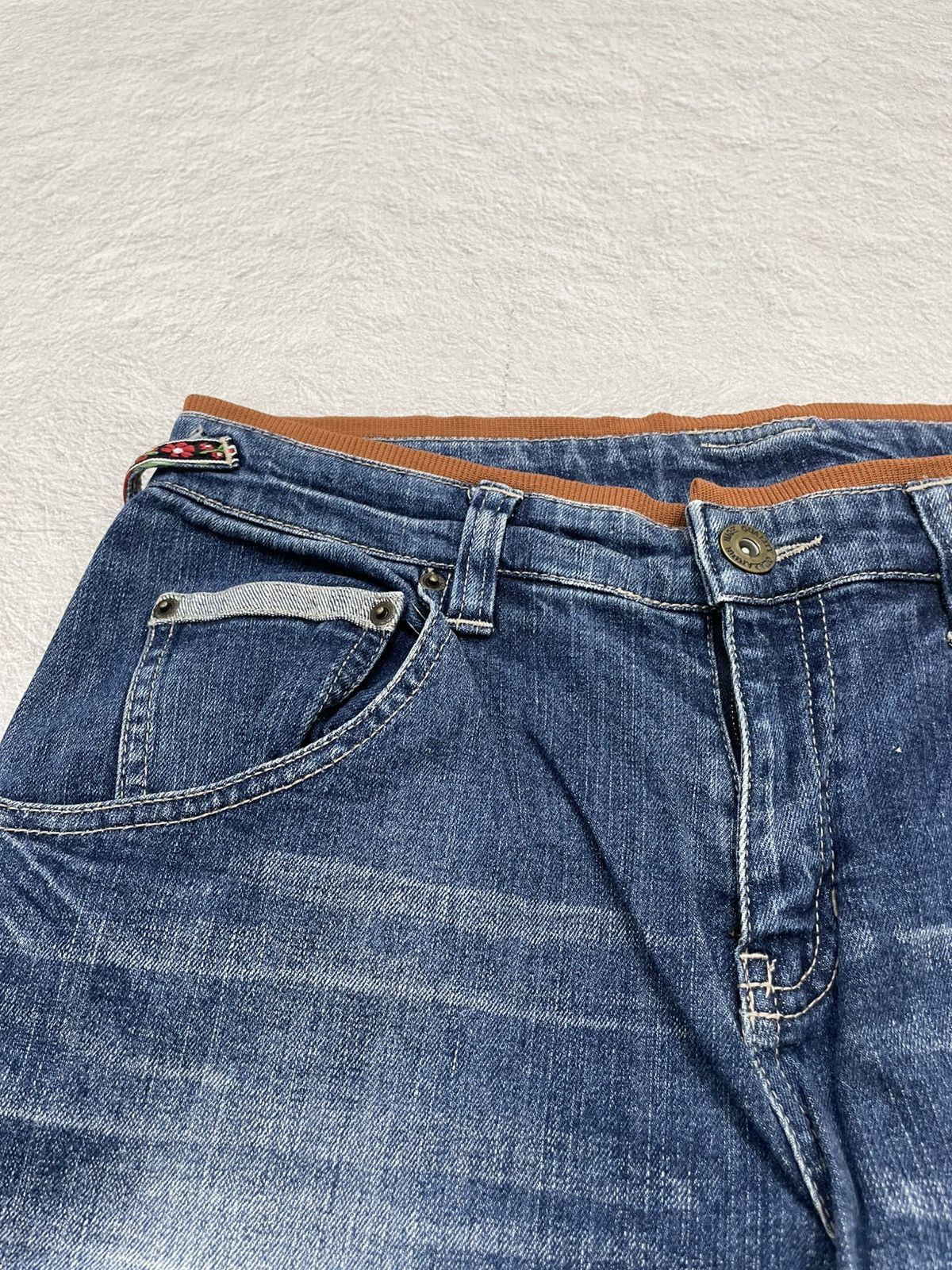 Hysteric Glamour 2000s Blue Jeans Stonewash Y2K Size 30" / US 8 / IT 44 - 4 Thumbnail