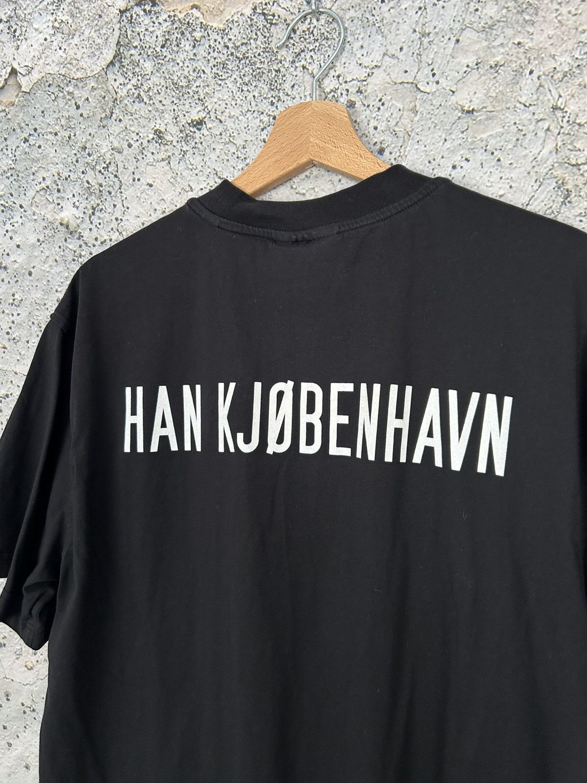 Han Kjobenhavn Han Kjobenhavn Graphic Tee Black Streetwear Designer Hype Size US L / EU 52-54 / 3 - 2 Thumbnail