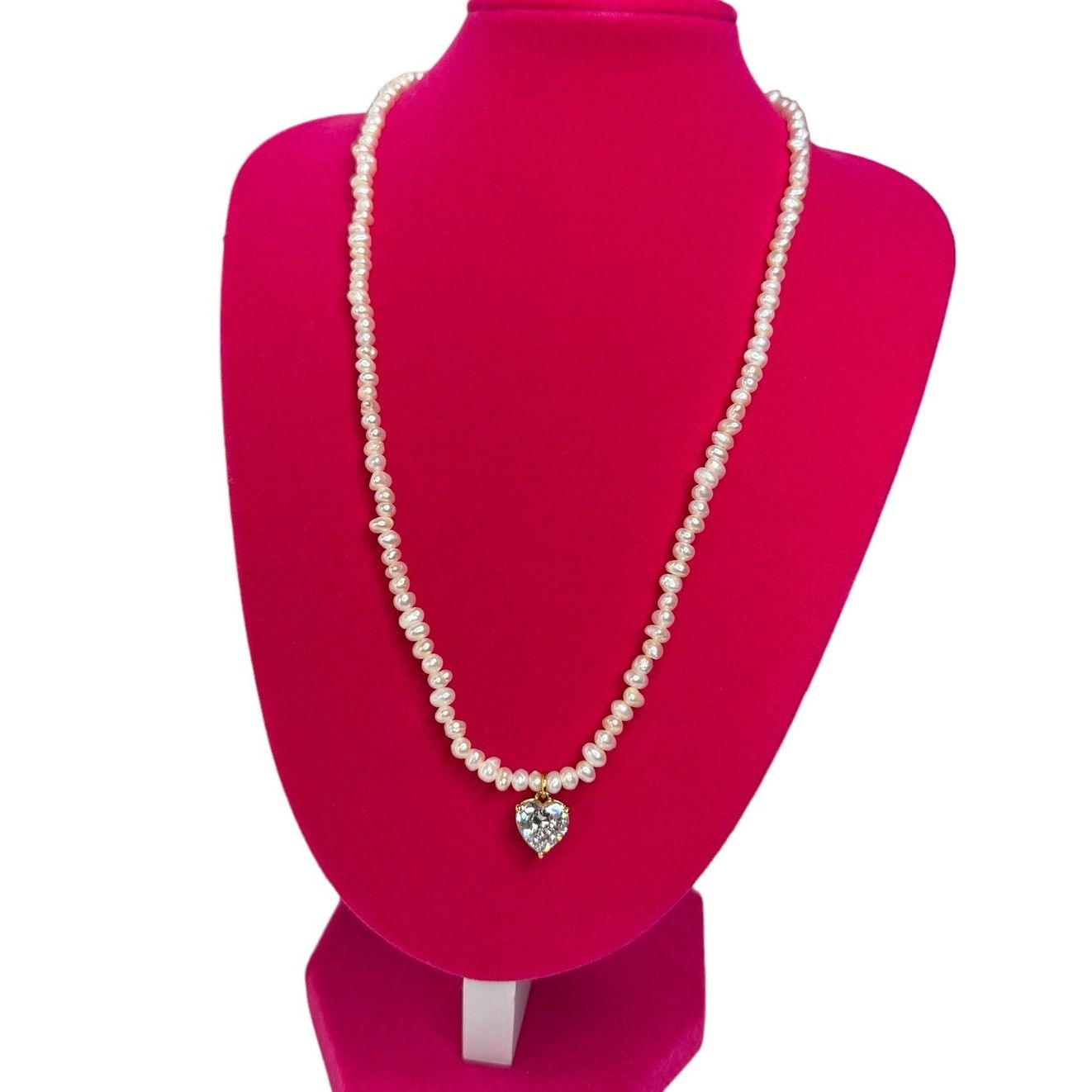 Kate Spade Kate Spade My Love Pearl Heart Pendant women necklace Size ONE SIZE - 1 Thumbnail