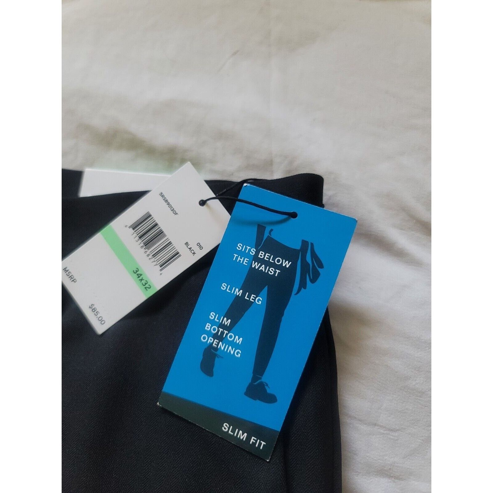 Perry Ellis Perry Ellis Portfolio Slim Fit Pants, 34x32 Size US 34 / EU 50 - 2 Thumbnail