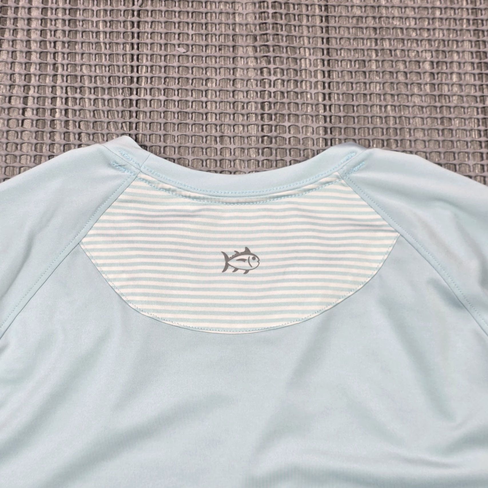 Southern Tide Southern Tide Shirt Women L Blue Reflective Skipjack Performance Long Sleeve Tee Size L / US 10 / IT 46 - 7 Thumbnail