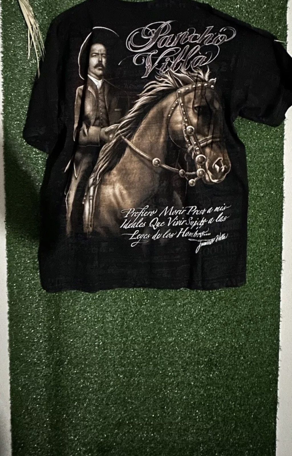 Vintage 90s Vintage Pancho Villa All Over Print Tee Size US XXL / EU 58 / 5 - 3 Thumbnail