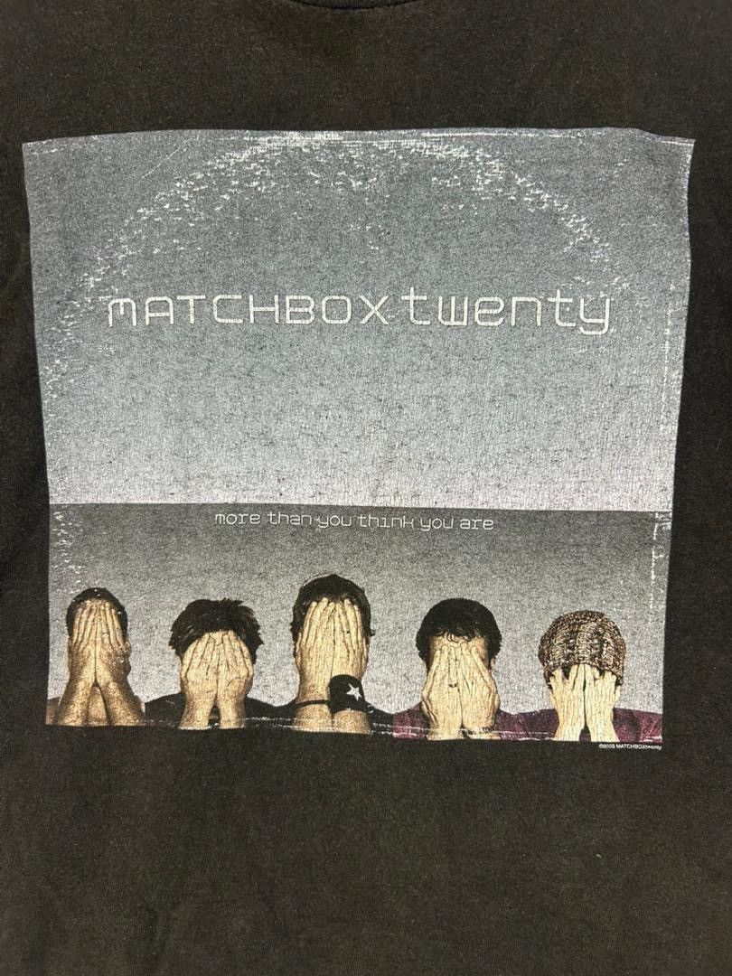 Band Tees Vintage Y2K Matchbox Twenty- more than you think you are Size US M / EU 48-50 / 2 - 4 Thumbnail
