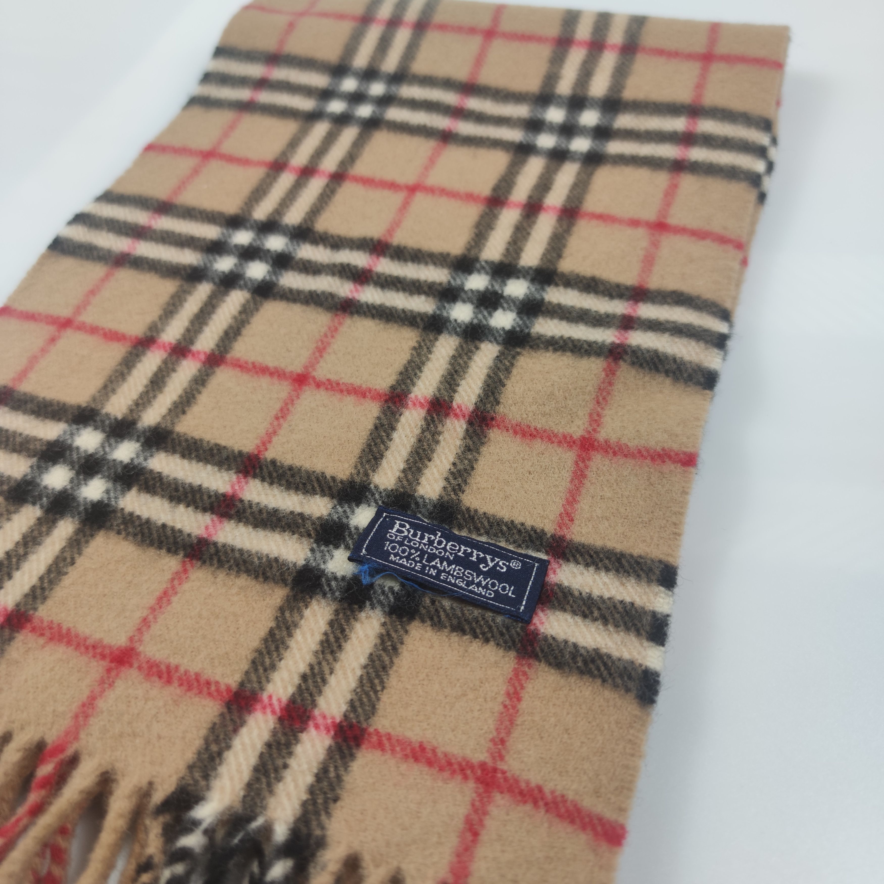 Burberry Burberry Nova Check Scarf/Muffler/Wool S416 Size ONE SIZE - 3 Thumbnail