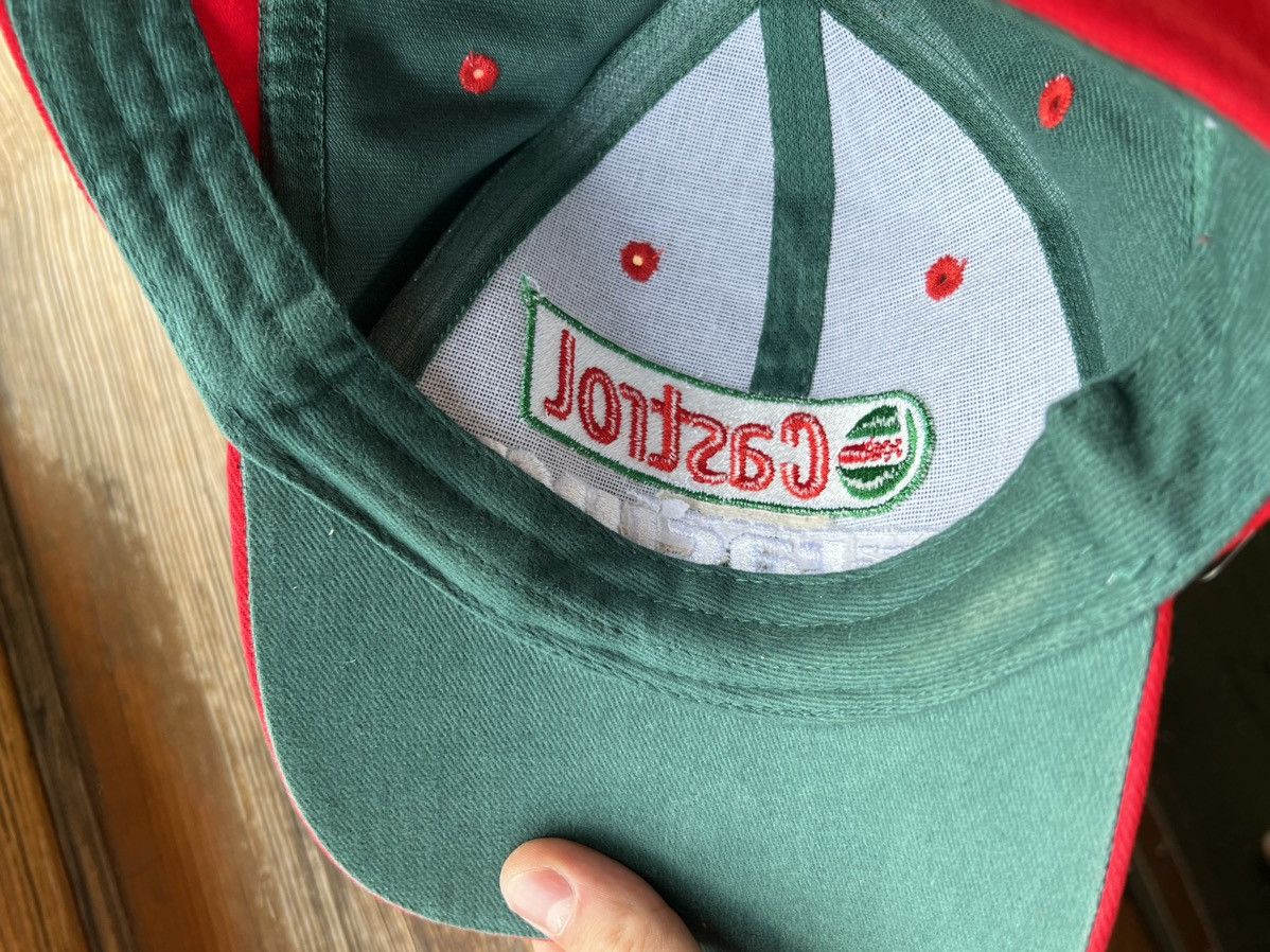 Japanese Brand Vintage Castrol Motor Oil Racing Team Formula One F1 Cap Size ONE SIZE - 12 Thumbnail