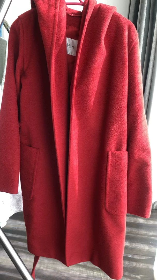 Max Mara Max Mara Bathrobe Coat Red Size S / US 4 / IT 40 - 1 Thumbnail