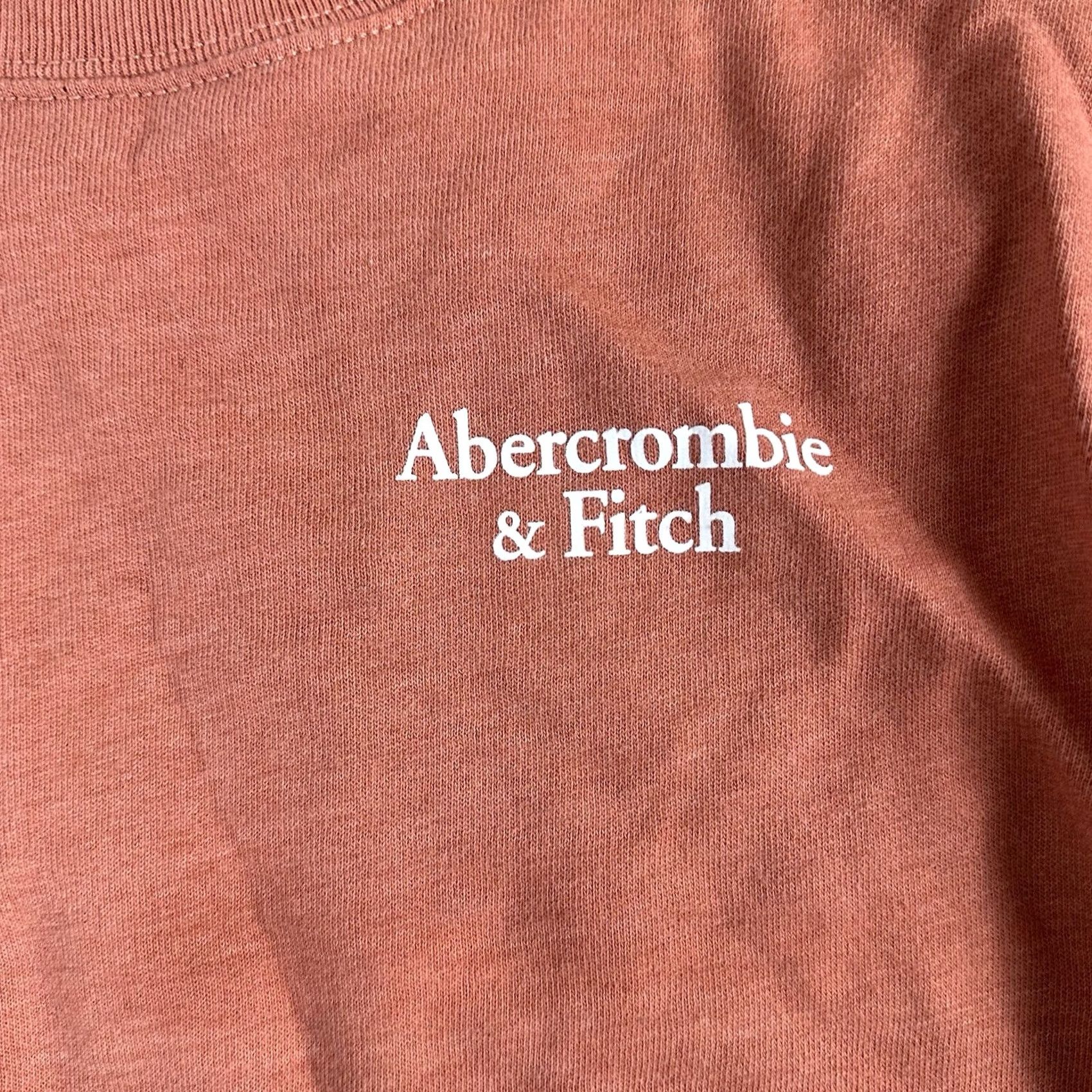 Abercrombie & Fitch VINTAGE Abercrombie & Fitch Sweater Womens Large Pullover Crewneck Pink 90s Preppy Academia Cropped Crew Neck Knit Pullover Mens Womens Girls? Size L / US 10 / IT 46 - 4 Thumbnail