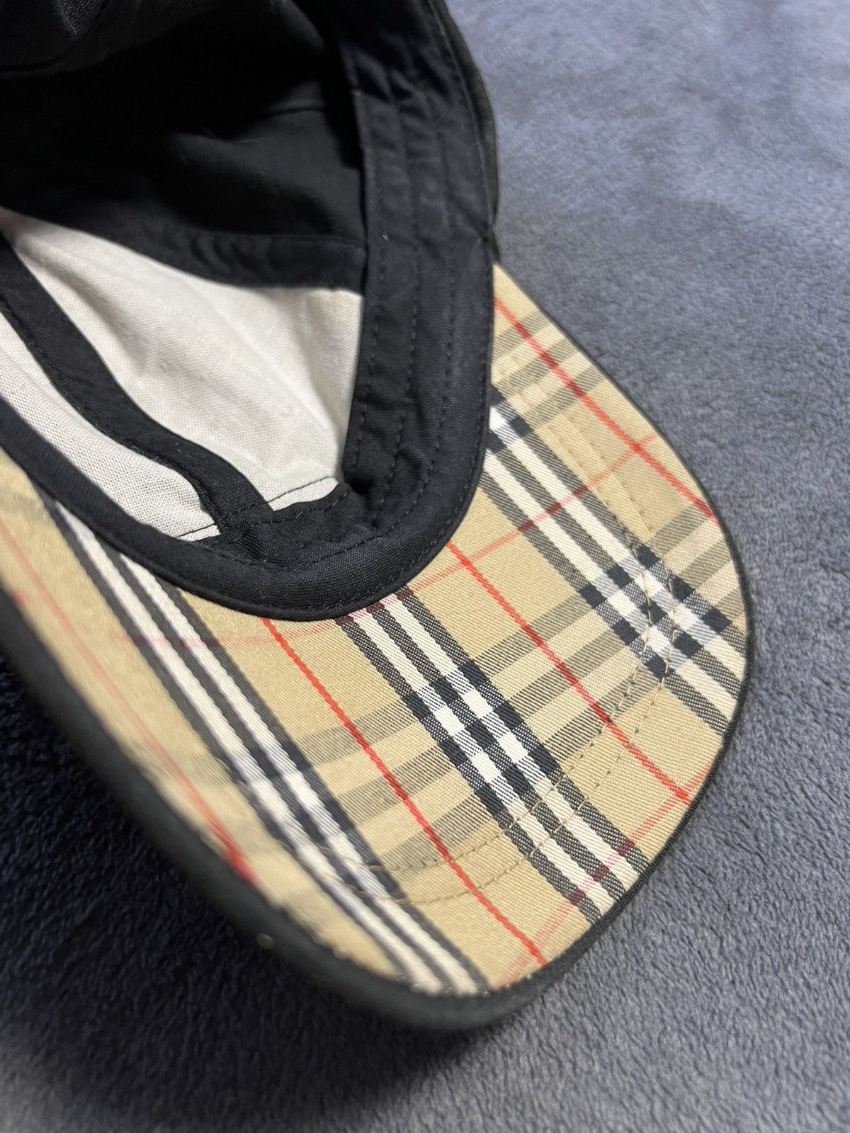 Burberry Burberry Hat Black Cap Size ONE SIZE - 7 Thumbnail