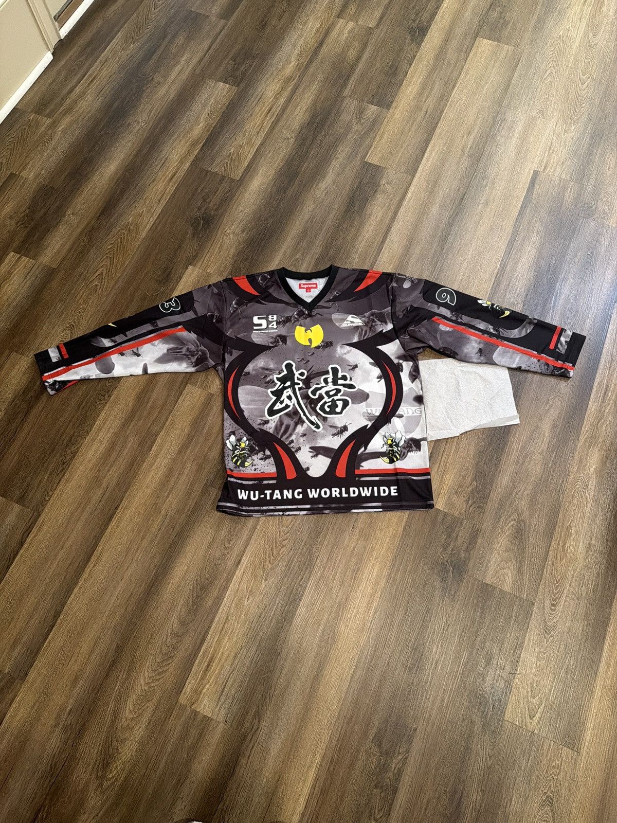 Supreme Supreme Wu-Tang Clan Hockey Jersey Size US L / EU 52-54 / 3 - 1 Thumbnail