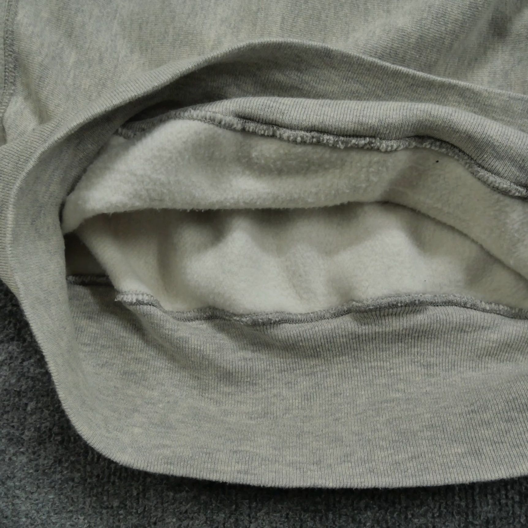 CO VINTAGE Adirondack Garment Co Sweatshirt Mens M Grey Reverse Weave Blank Crew Neck 90s Logo Pullover Size US M / EU 48-50 / 2 - 7 Thumbnail