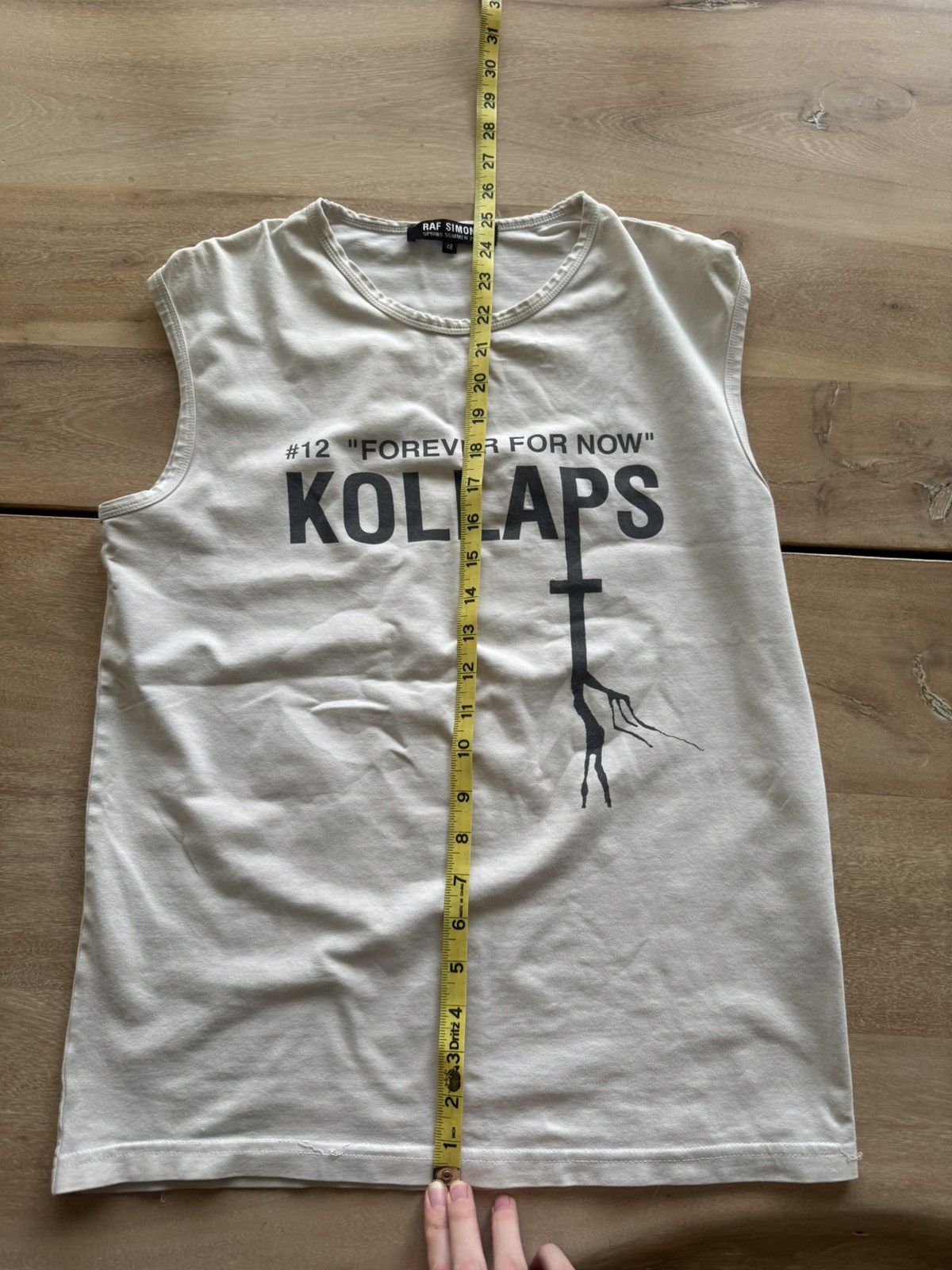 Raf Simons Raf Simons ORIGINAL SS02 Kollaps tank top Size US M / EU 48-50 / 2 - 6 Thumbnail