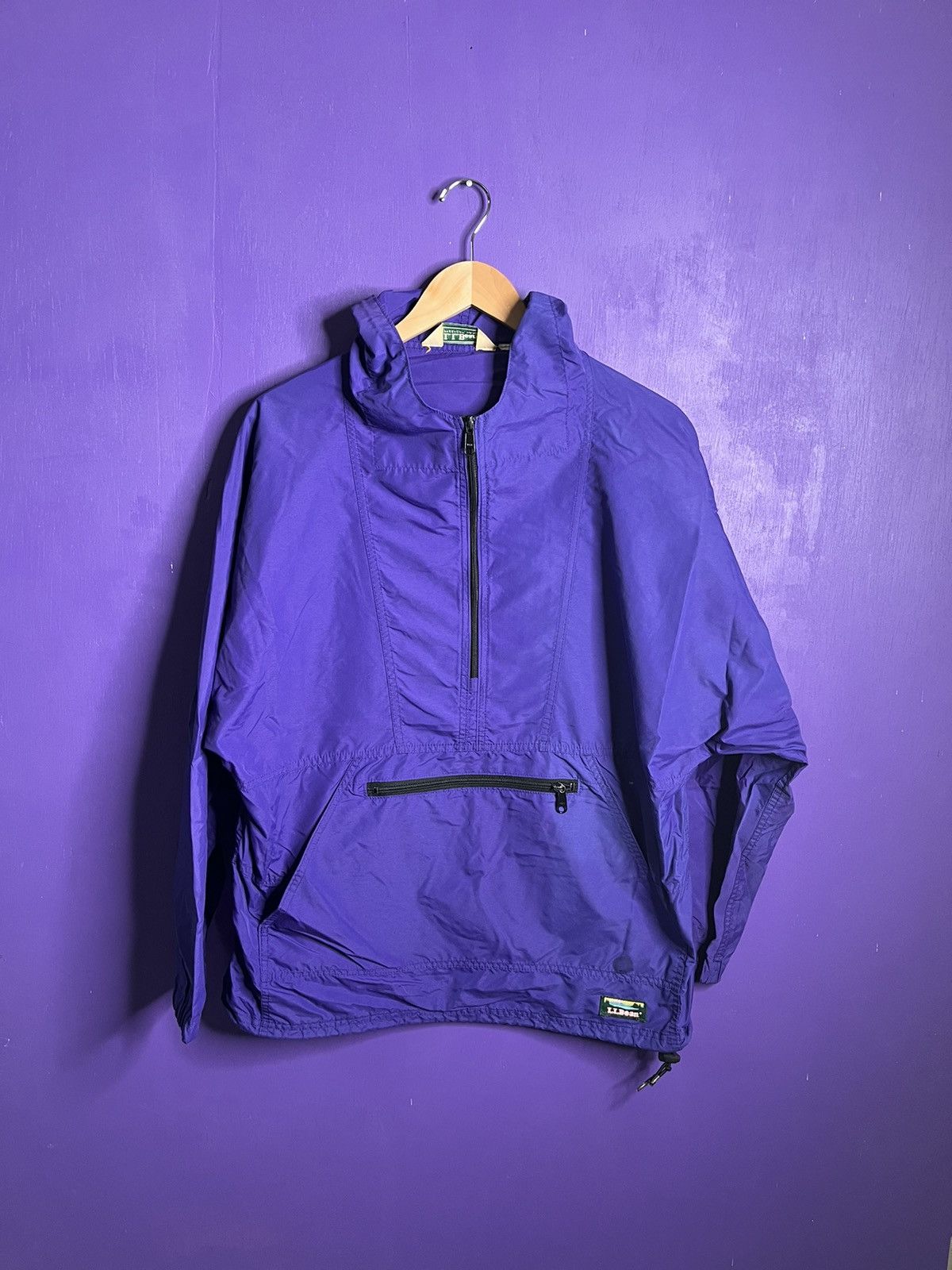 L.L. Bean × Vintage Vintage 90s LL Bean essential anorak jacket Size US L / EU 52-54 / 3 - 1 Thumbnail