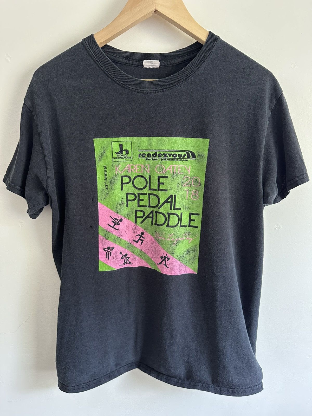 Other 2018 Karen Oaten Pole Pedal Paddle Tee Size US M / EU 48-50 / 2 - 1 Thumbnail