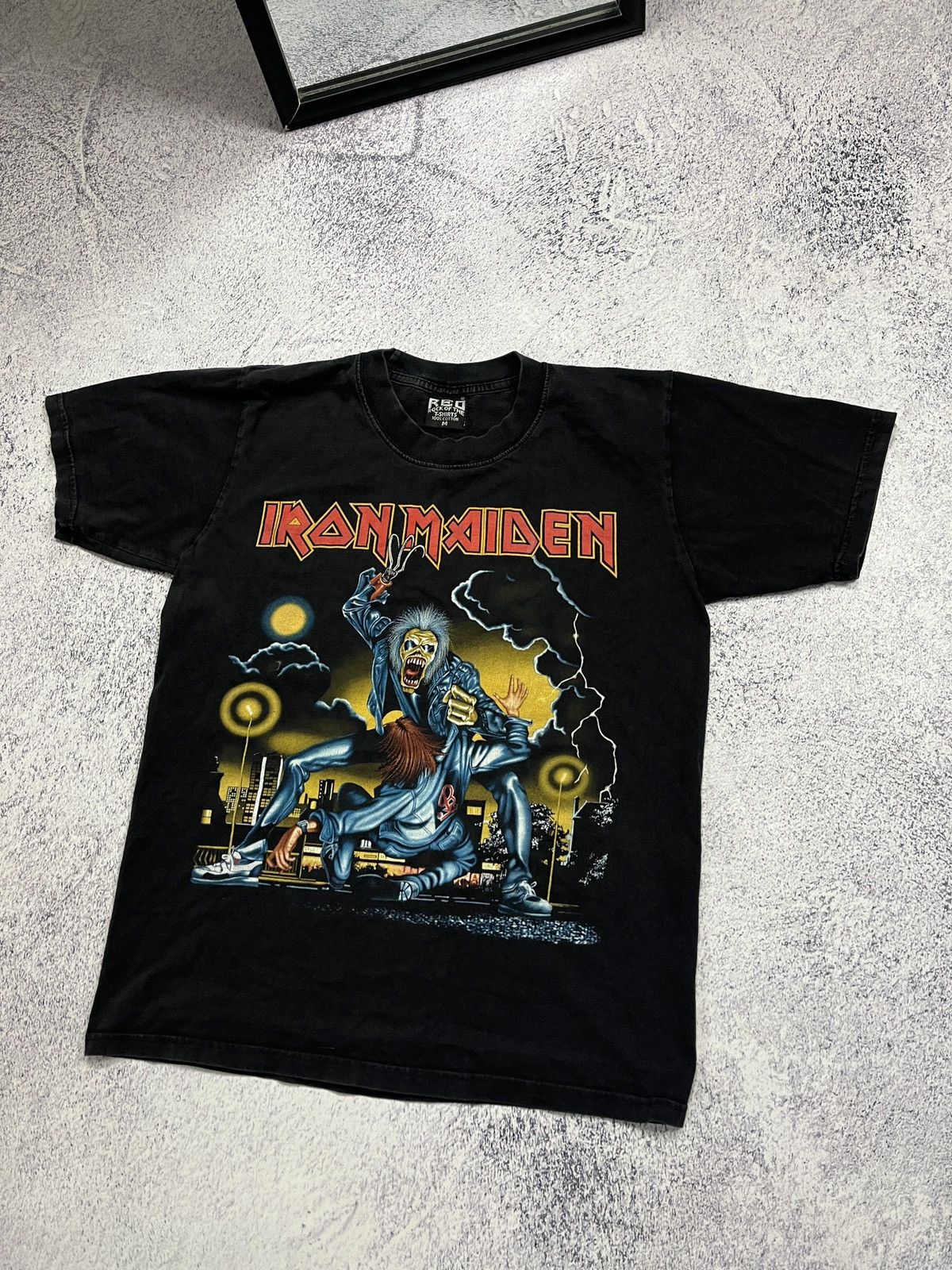 Iron Maiden Iron maiden No Prayer On The Road Tour Rock Metal T Shirt Size US M / EU 48-50 / 2 - 3 Thumbnail
