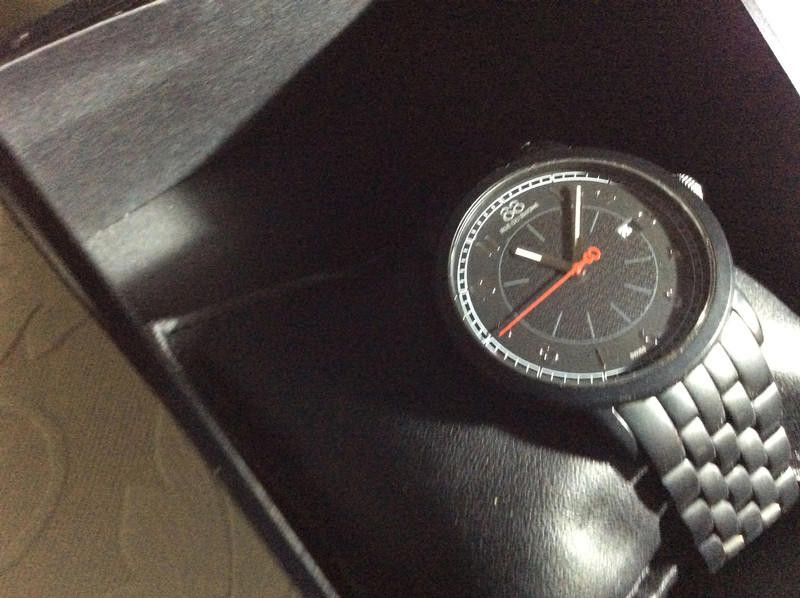 Designer 88 Rue Due Rhone men's black watch Size ONE SIZE - 3 Thumbnail