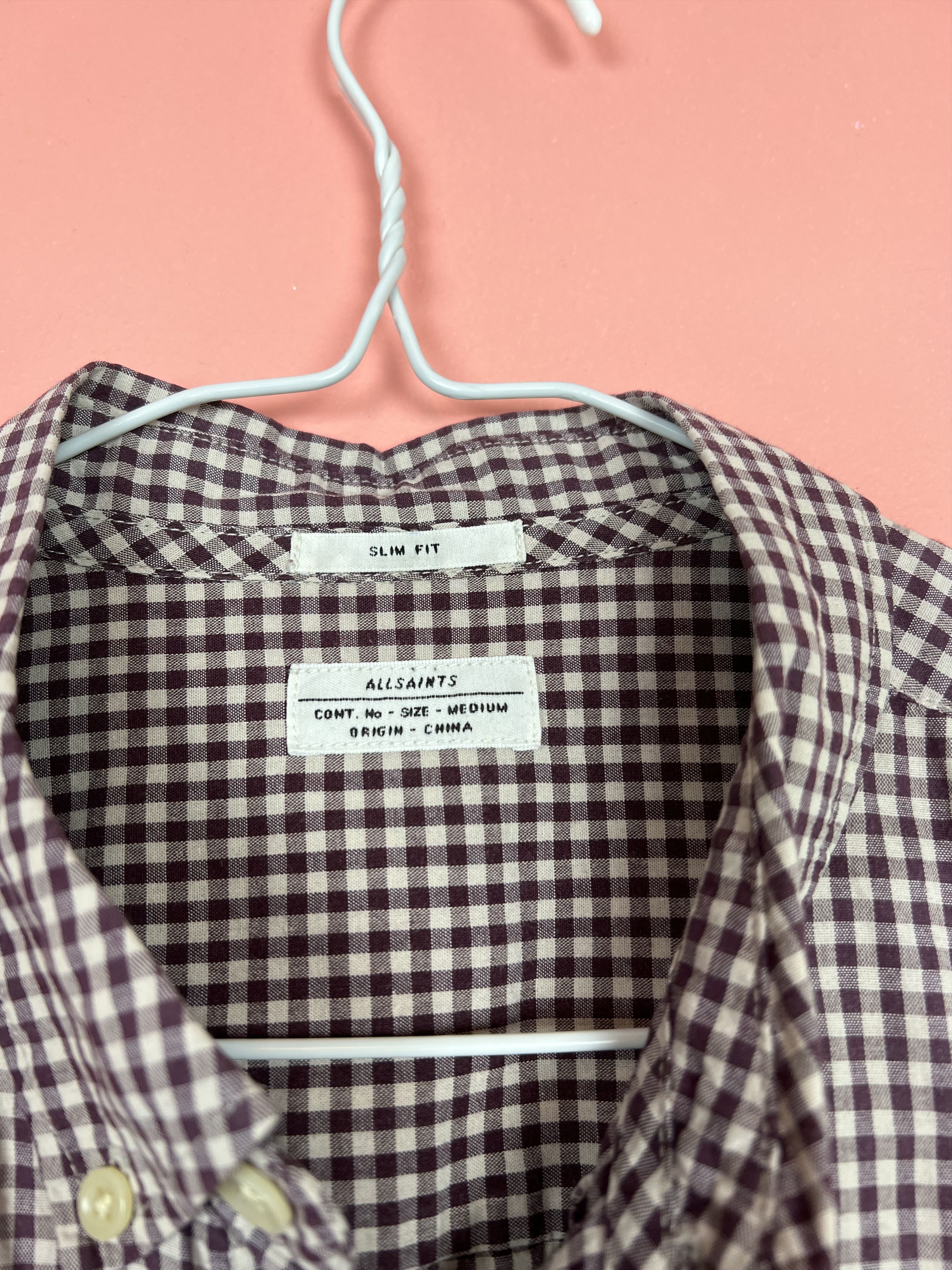 Allsaints Allsaints classic vintage shirt streetwear American stile Size US M / EU 48-50 / 2 - 3 Thumbnail