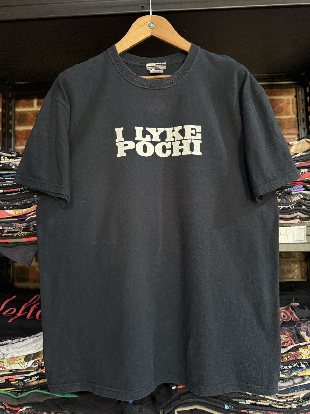 Rap Tees Vintage Positron Art Music I LYKE POCHI Faded Tee Size US XL / EU 56 / 4 - 2 Thumbnail