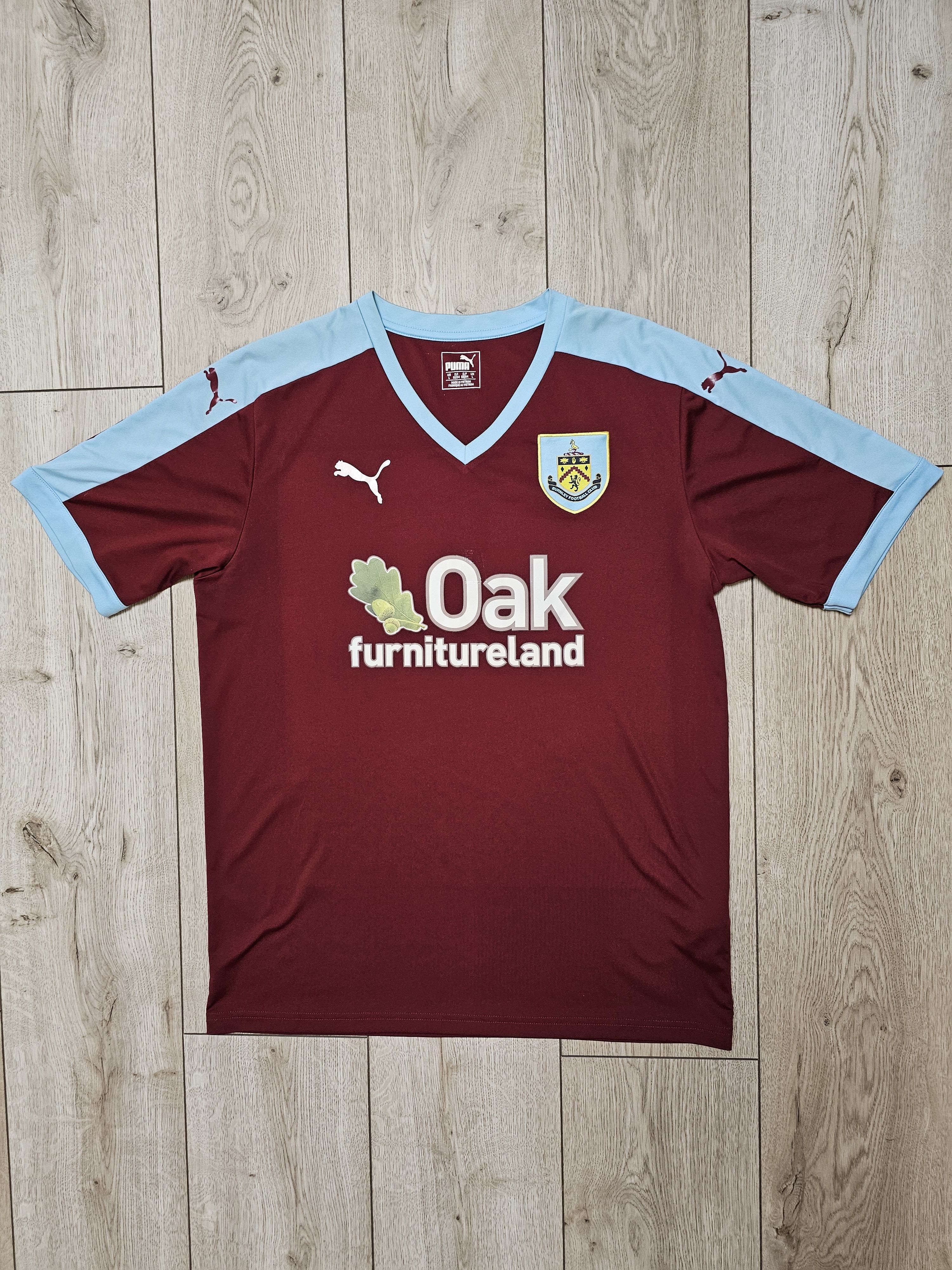 All Sport × Puma BURNLEY 2015 2016 HOME FOOTBALL SHIRT SOCCER JERSEY Size US L / EU 52-54 / 3 - 1 Thumbnail
