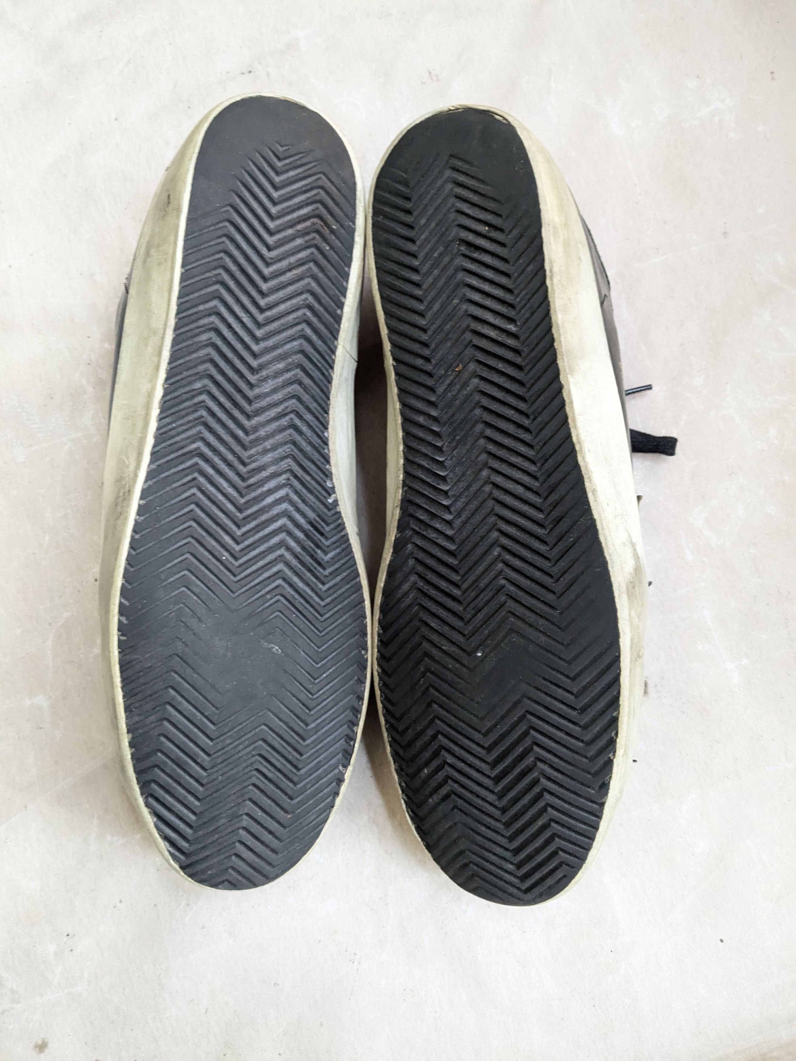 Golden Goose Golden Goose Superstar 12 45 Black Blue Low Tops Size US 12 / EU 45 - 18 Thumbnail