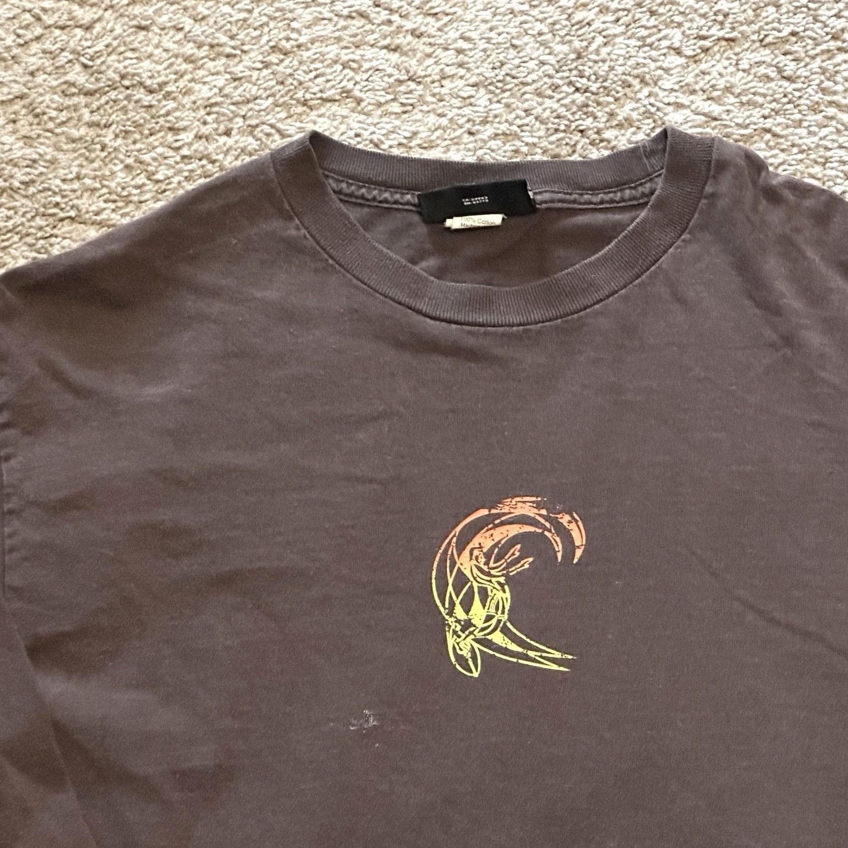 O'Neill VINTAGE O'Neill Shirt Mens L Surf Grunge Long Sleeve Brown Size US L / EU 52-54 / 3 - 2 Thumbnail