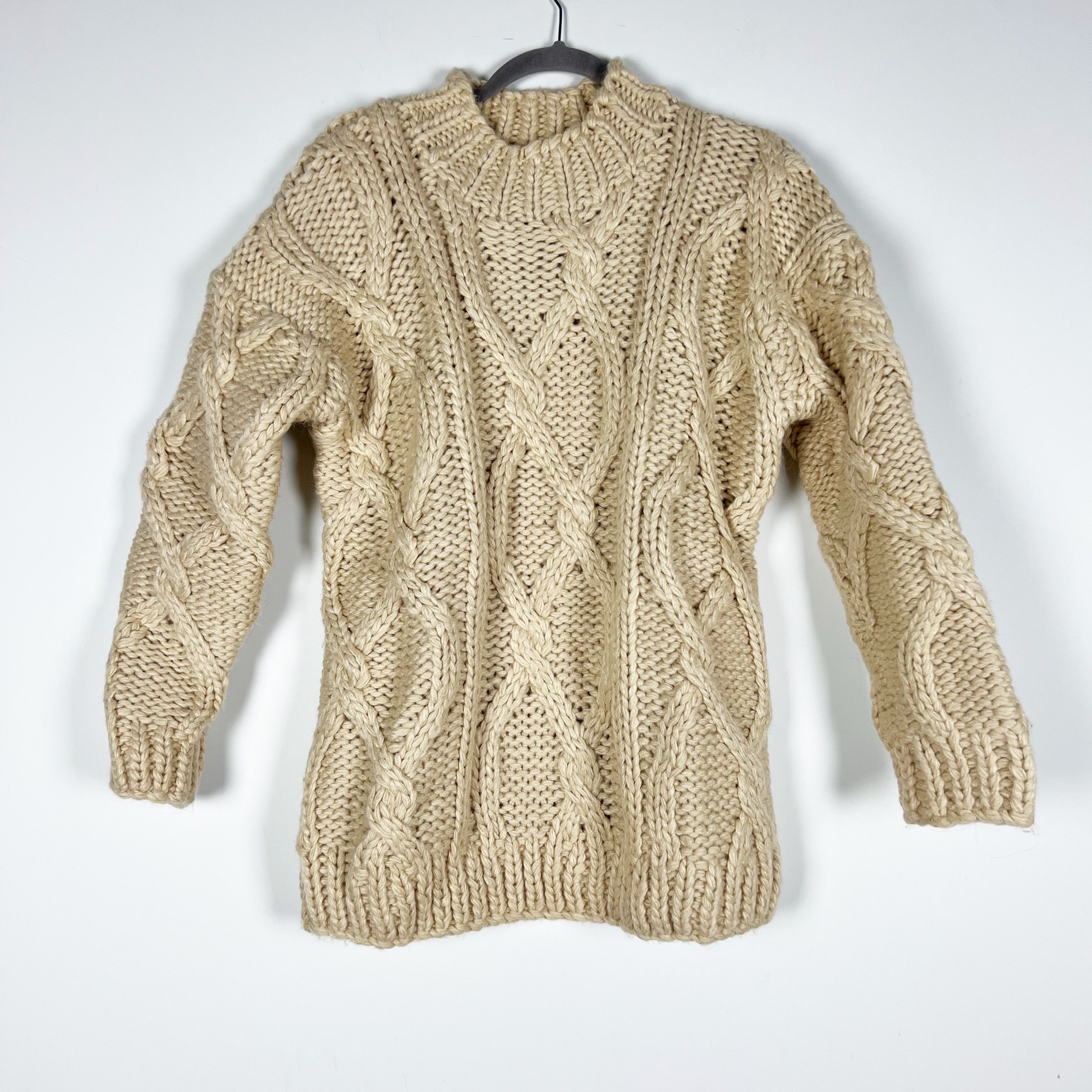 Other DISSH Ellis Oat Wool Blend Hand Cable Size XS / US 0-2 / IT 36-38 - 1 Thumbnail