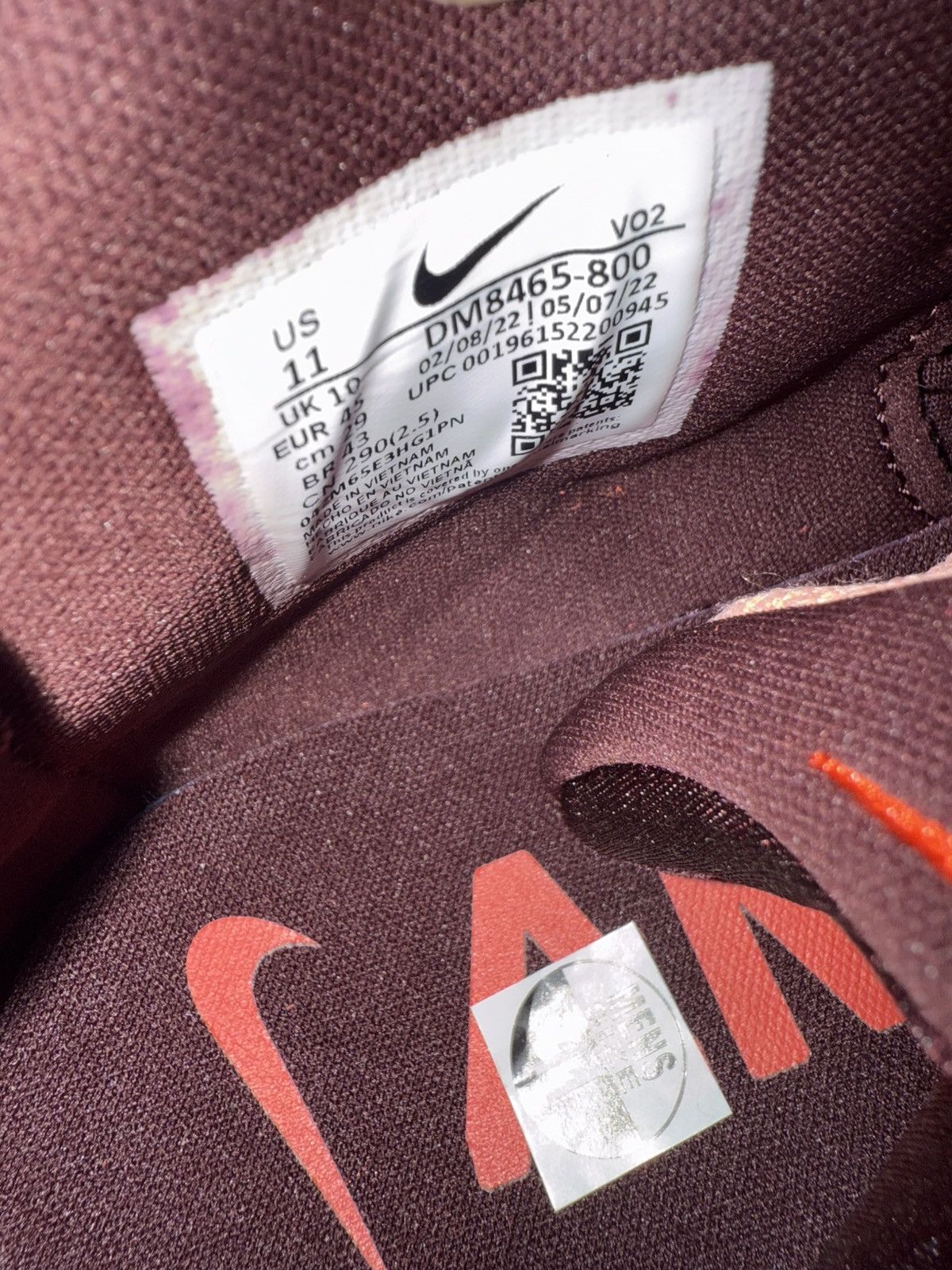 Ambush Design × Nike Nike x AMBUSH Air Adjust Force SP Madder Root Size 11 Men Size US 11 / EU 44 - 5 Thumbnail
