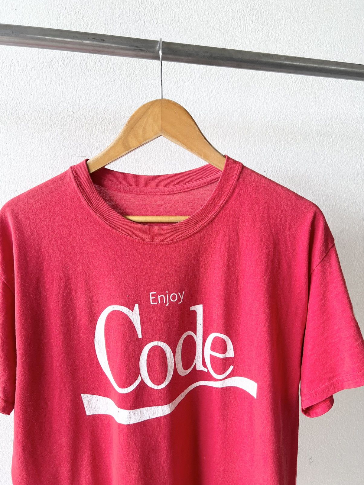 Vintage PAPER THIN 2000s Enjoy Code Distressed Size US L / EU 52-54 / 3 - 4 Thumbnail