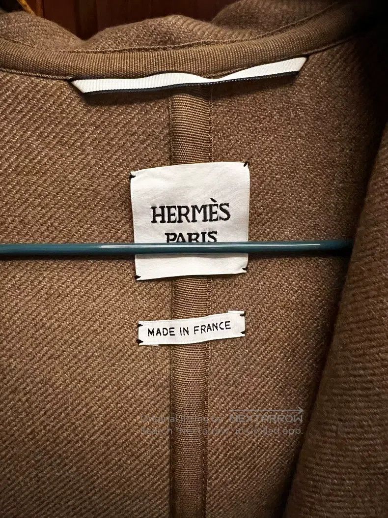 Hermes Hermes Overcoat Size XXS / US 00 / IT 34 - 2 Thumbnail