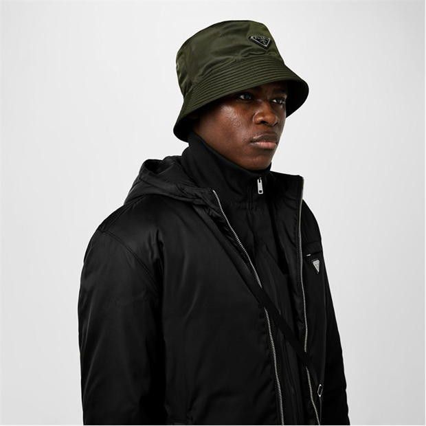 Prada Men'S Plain Nylon Bucket Hat Size ONE SIZE - 2 Thumbnail