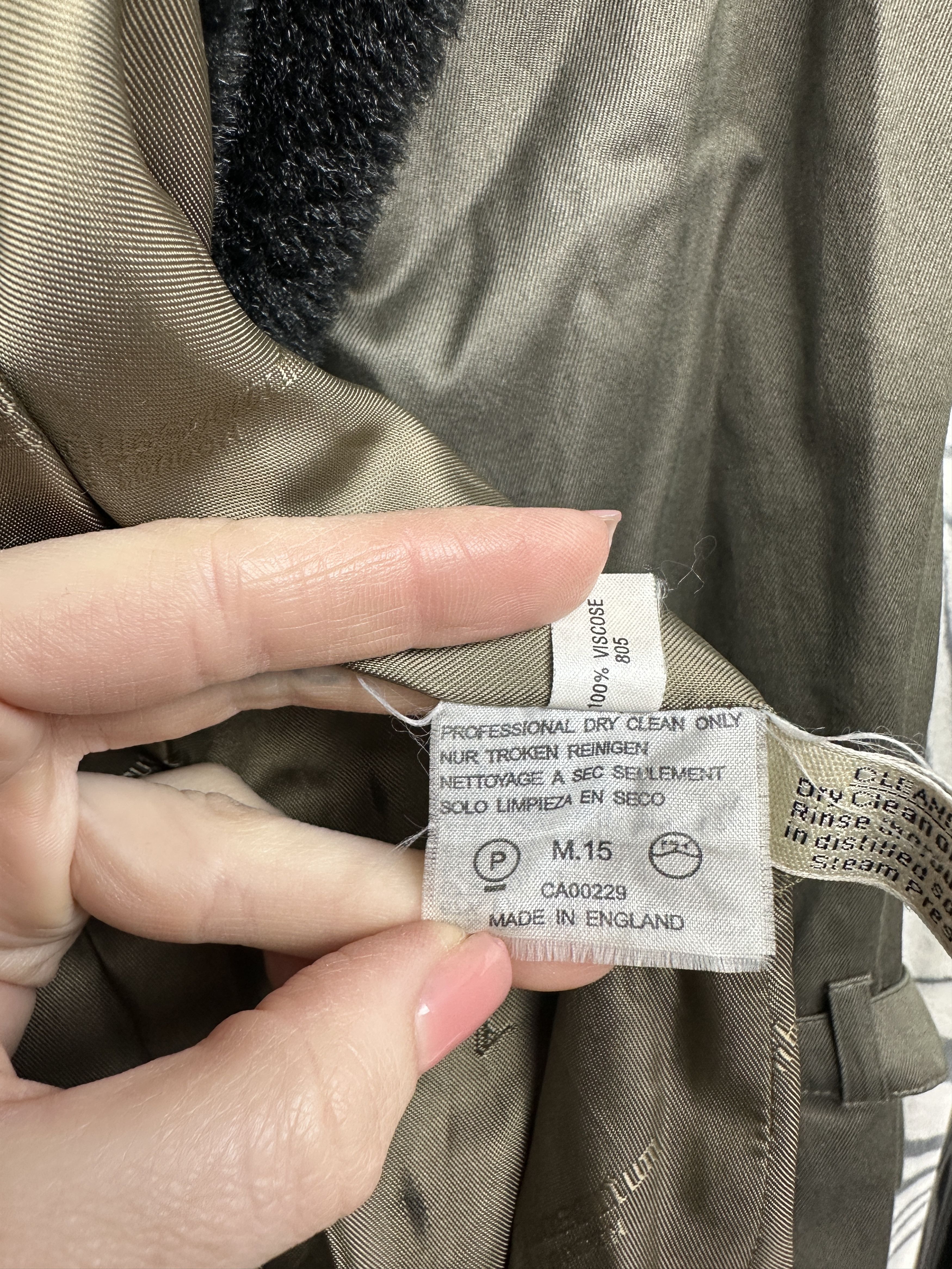 Aquascutum Aquascutum London Womens Trench Coat Jacket Size XL / US 12-14 / IT 48-50 - 9 Thumbnail