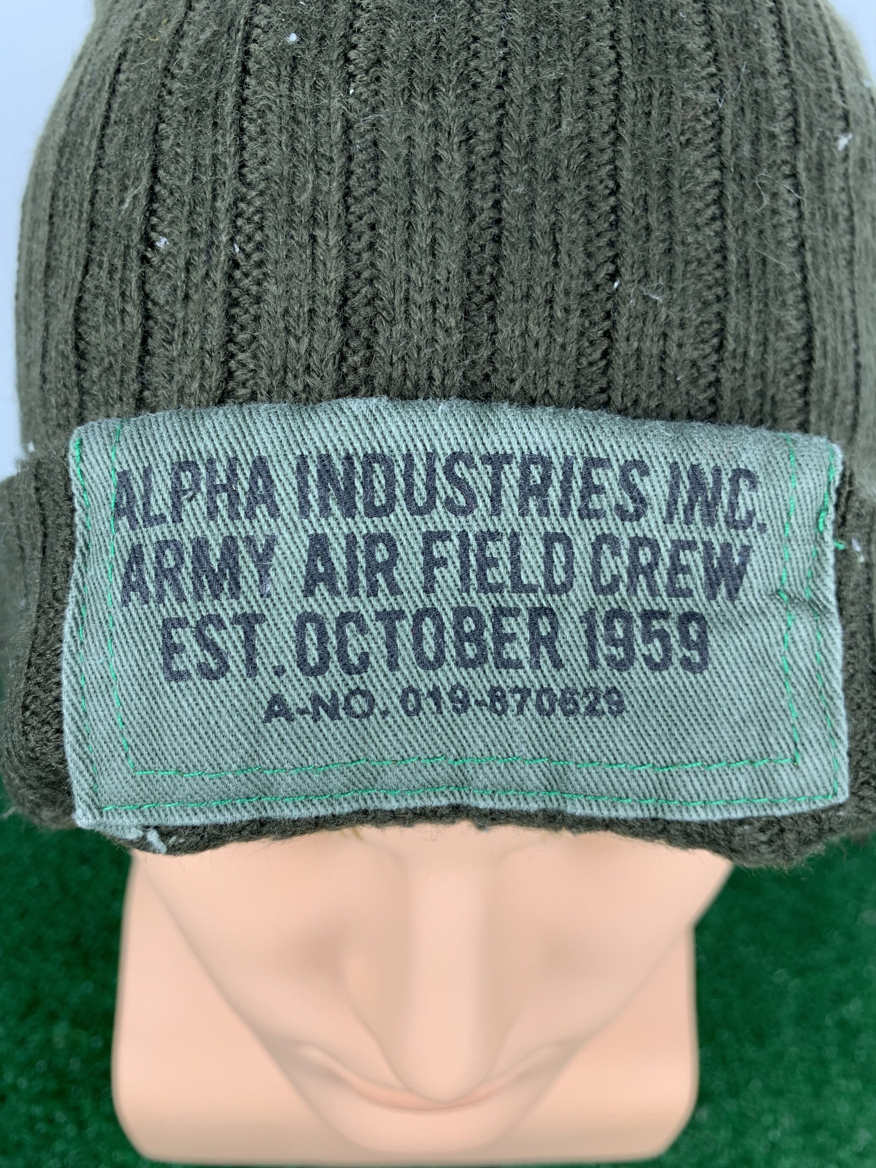 Alpha Industries Alpha Industries Air Force Snow Cap Beanie Hat BA0035 Size ONE SIZE - 4 Thumbnail