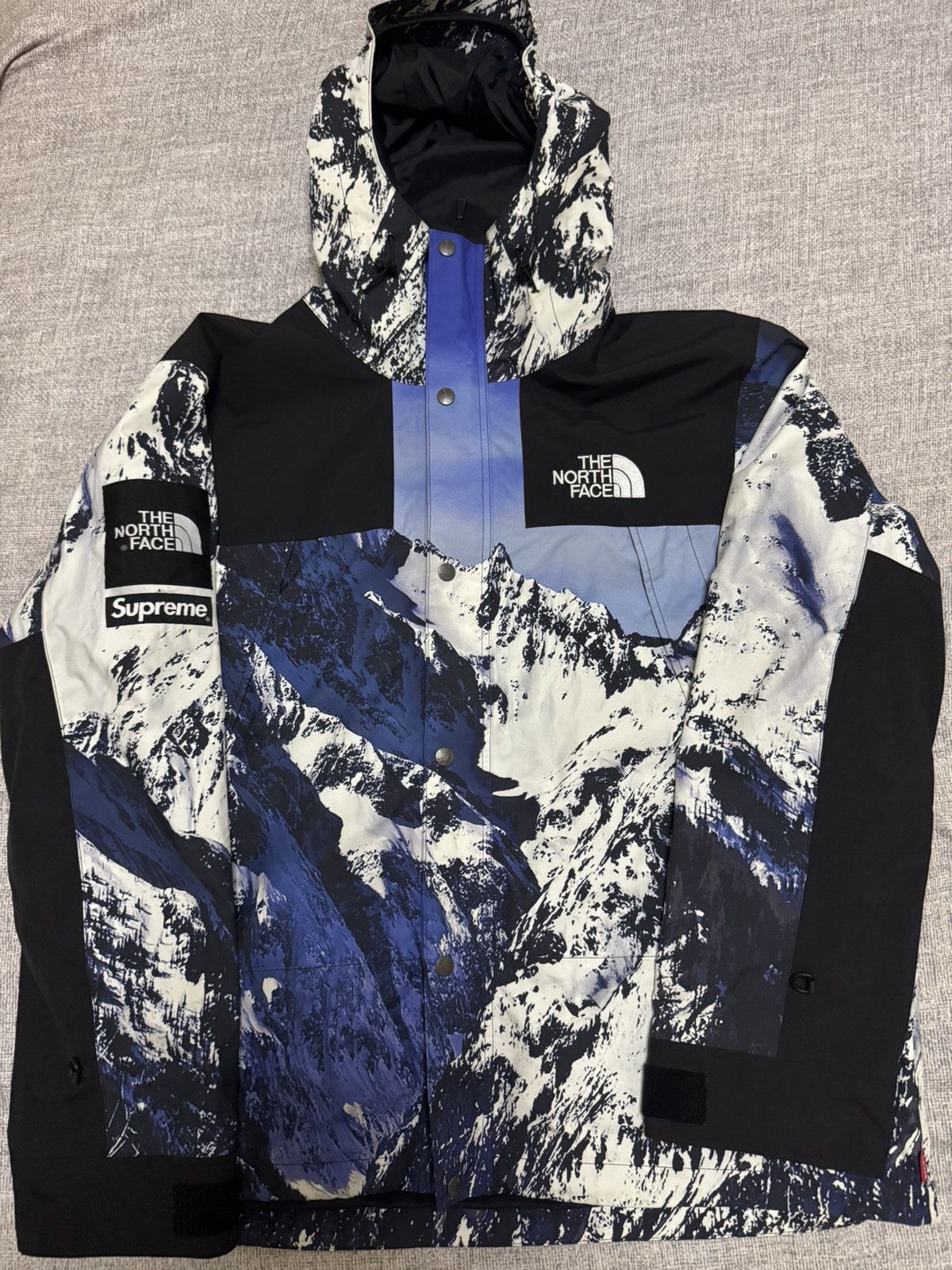 Supreme fw17 tnf mountain parka jacket