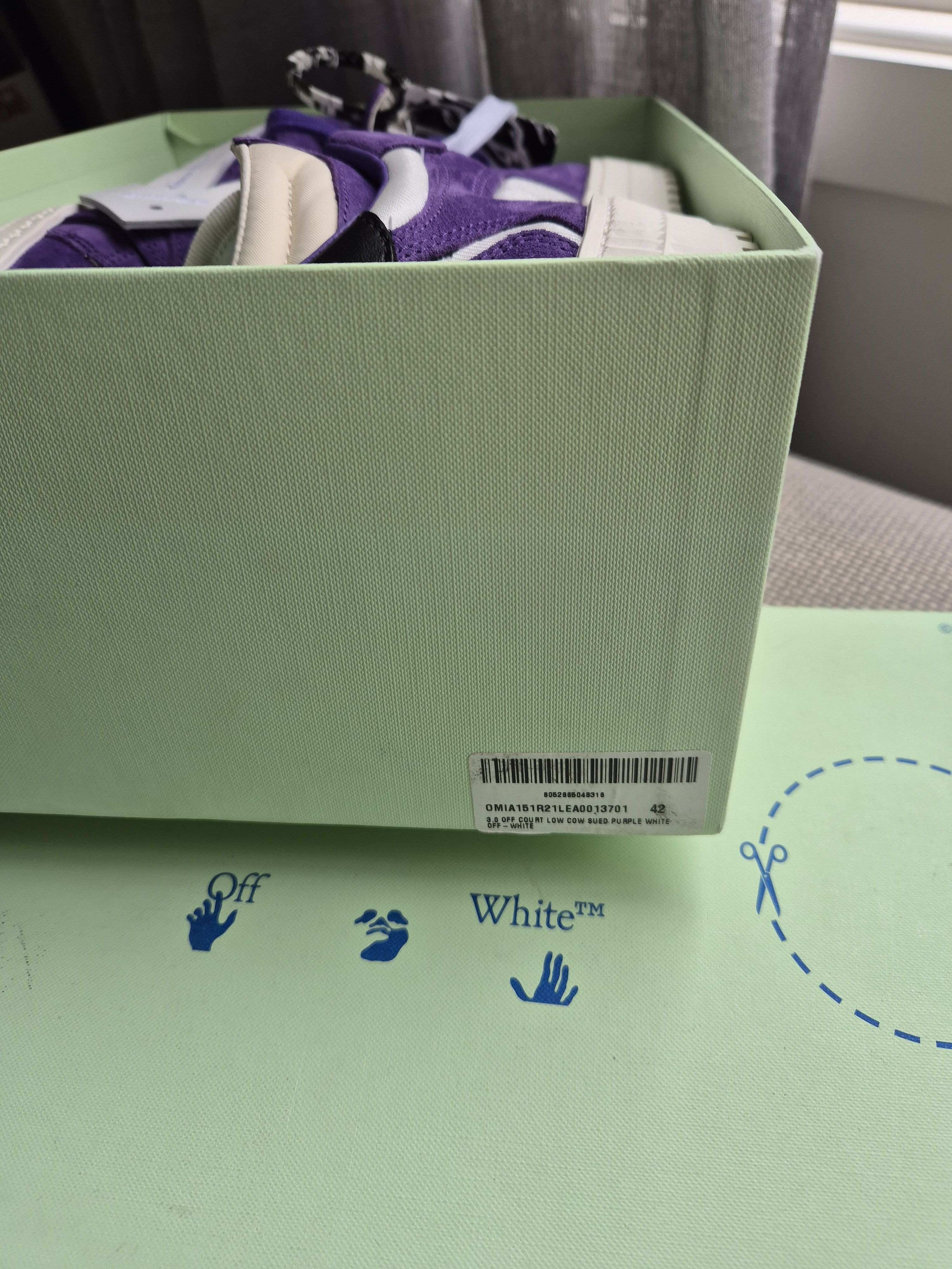 Off-White Off-White Off-Court 'Purple' Virgil Abloh Size US 9 / EU 42 - 12 Thumbnail