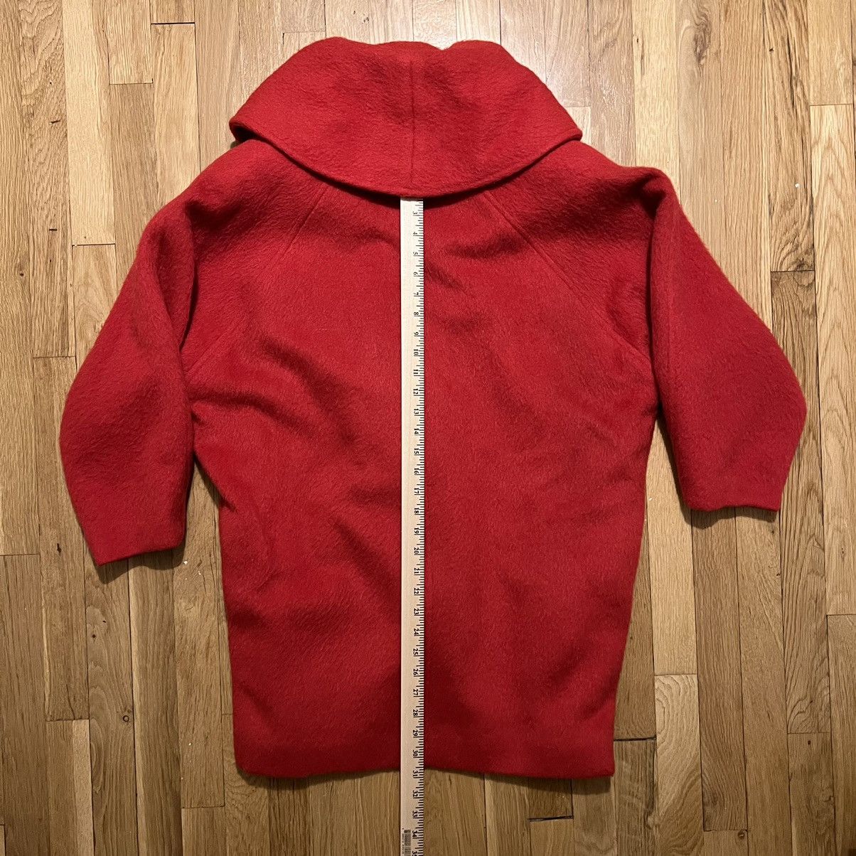 Other Vintage Caroline Rose Large Red Wool 3/4 Sleeve Jacket Size L / US 10 / IT 46 - 8 Thumbnail