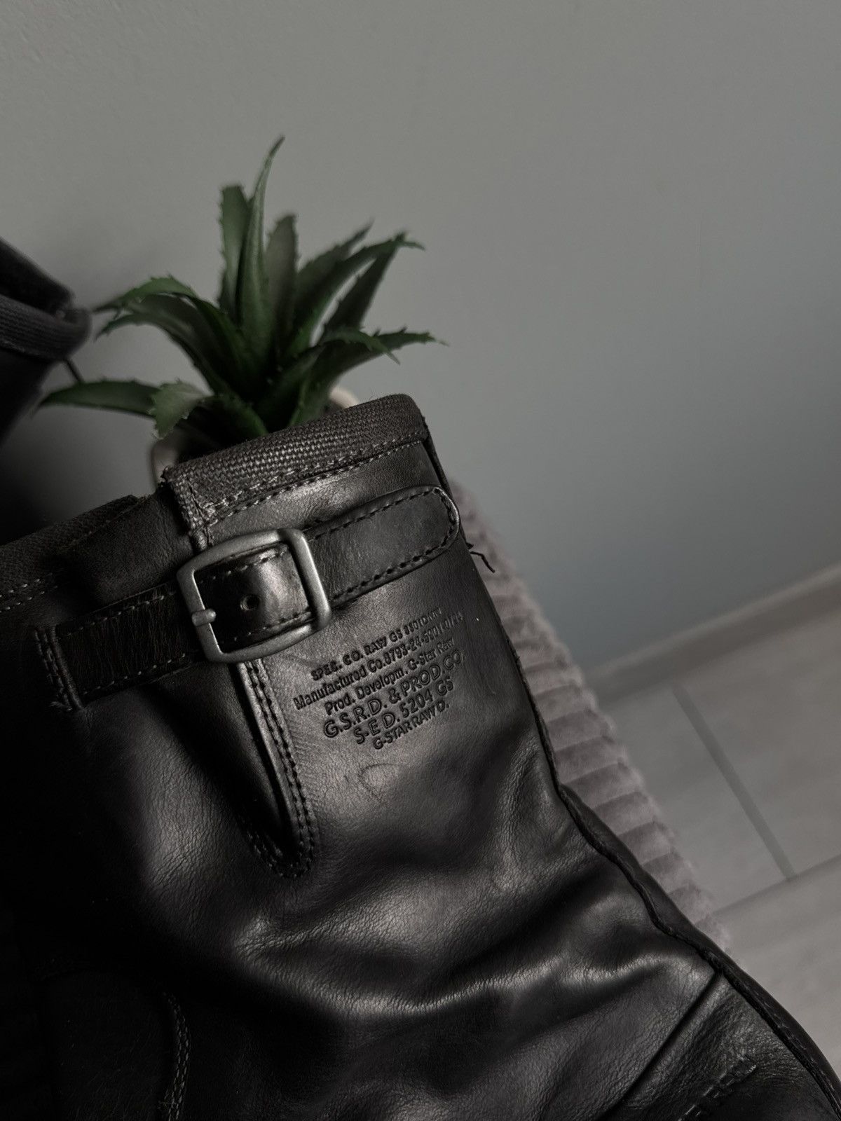 G-Star Vintage G-star Raw High Leather Strap Boots Size US 9 / EU 42 - 12 Thumbnail