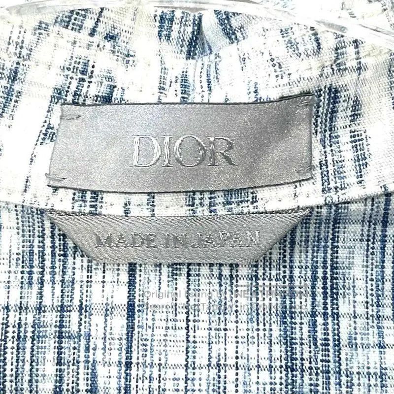 Dior Dior Light Blue Men's Button-Up Shirt . Size US S / EU 44-46 / 1 - 4 Thumbnail