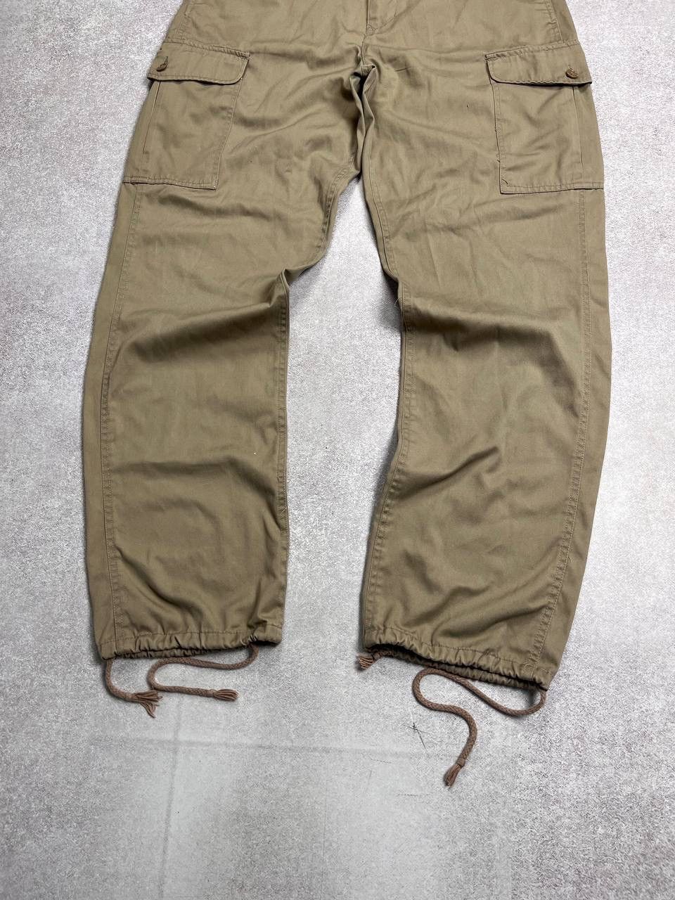 Japanese Brand × Vintage Vintage Army Avantgarde Baggy Cargo Pants Y2K 32 Size US 32 / EU 48 - 2 Thumbnail