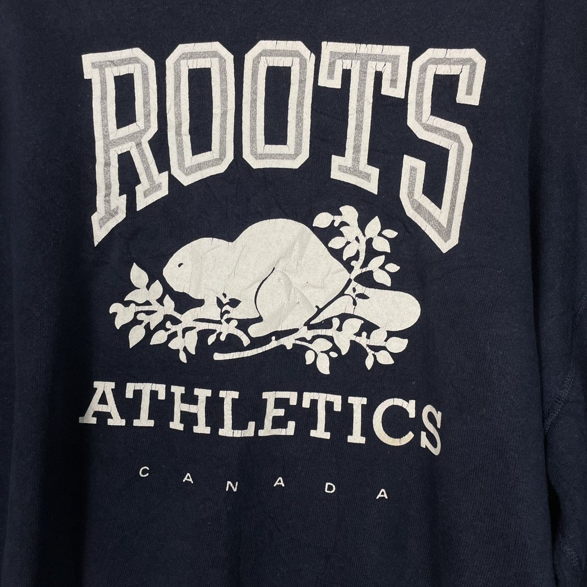 Roots Vintage Roots Athletic Canada Big Logo Sweatshirt Size US M / EU 48-50 / 2 - 10 Thumbnail