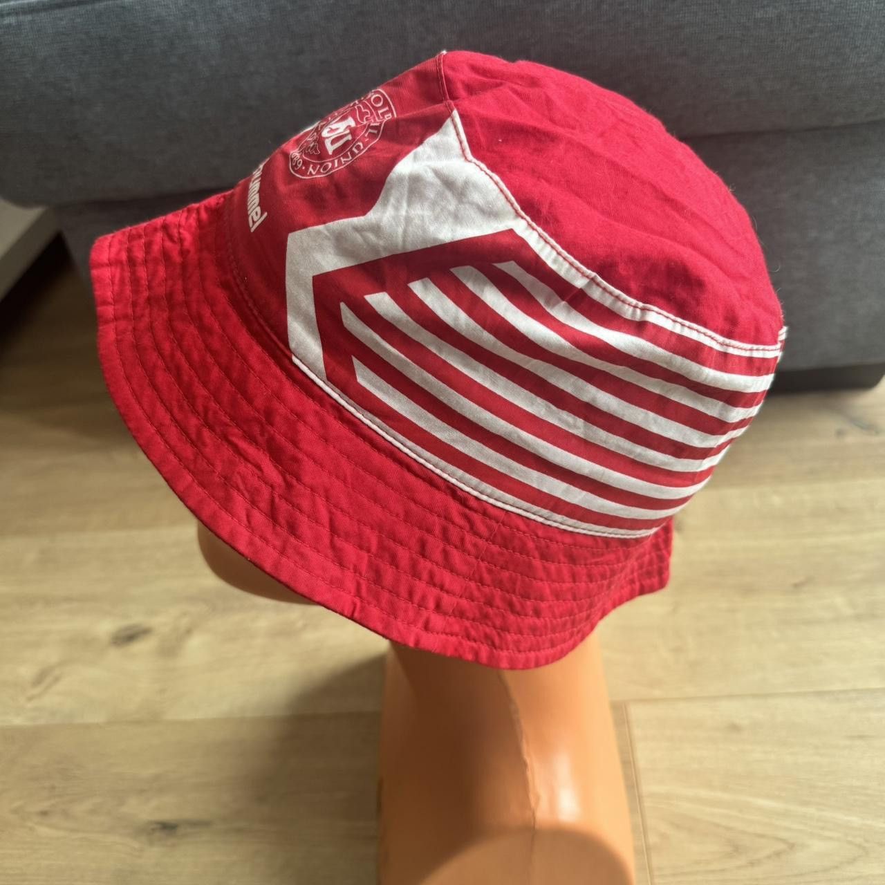 Hummel Hummel DBU 92 Denmark Bucket Hat Bøllehat Retro Fan Cap Size ONE SIZE - 4 Thumbnail