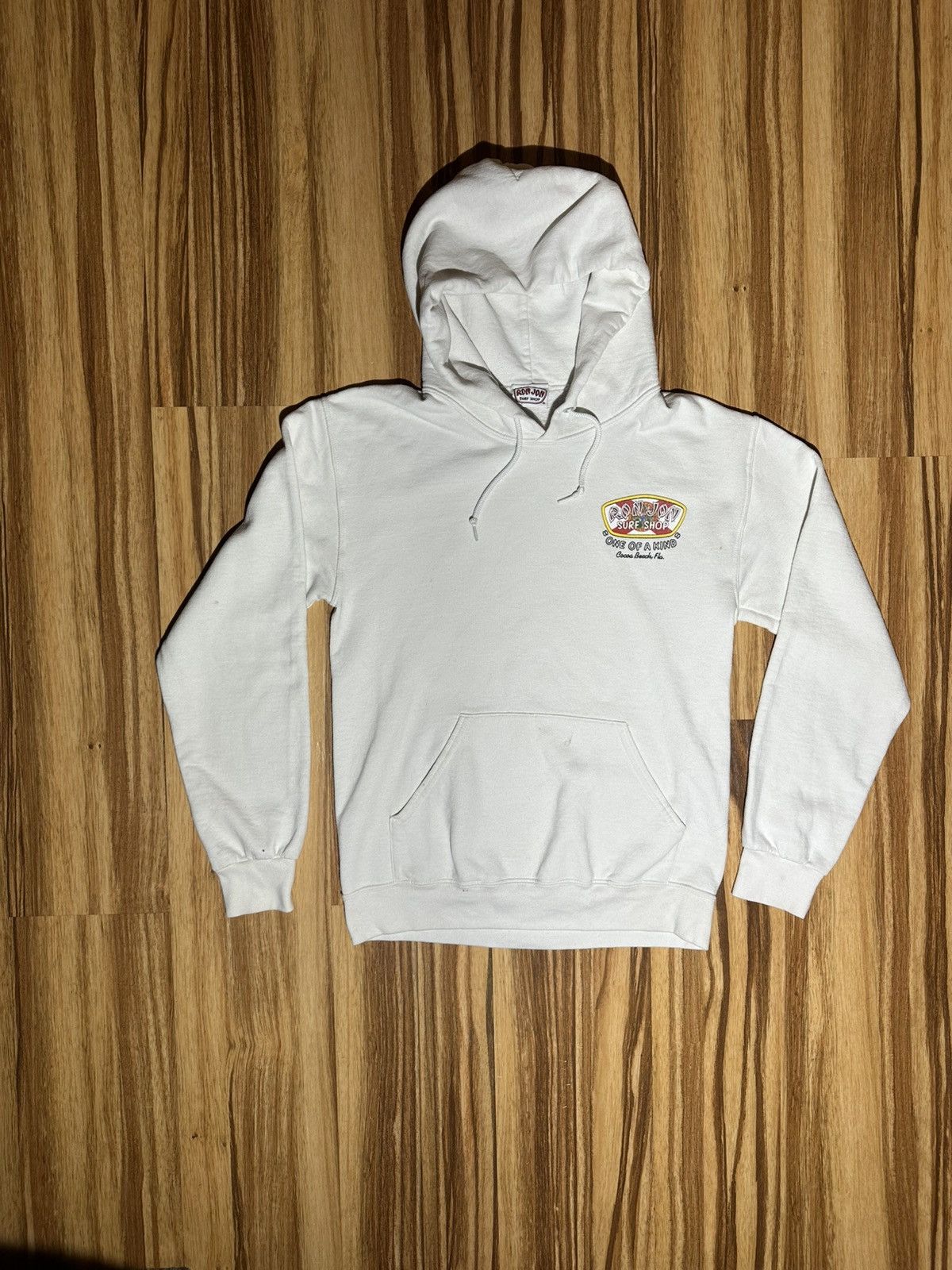 Ron Jon Surf Shop Ron Jon Surf Shop Hawaiian dancer White Hoodie Size US S / EU 44-46 / 1 - 2 Thumbnail
