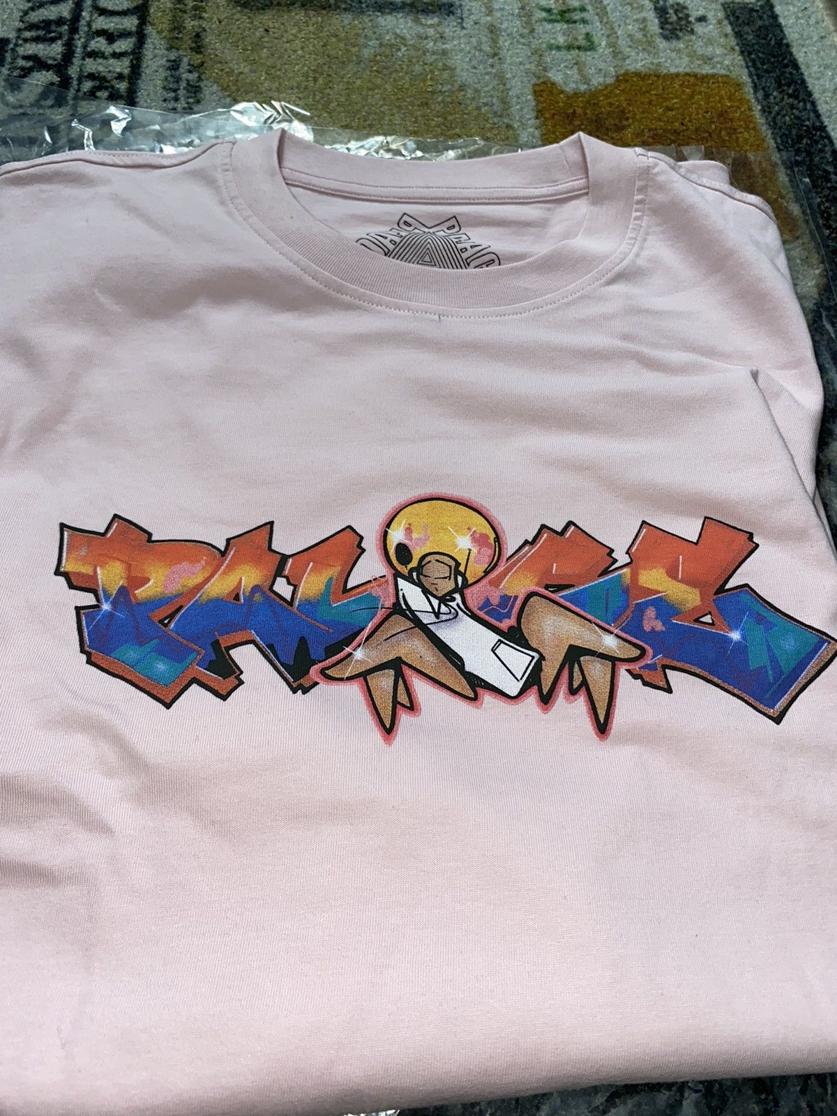 Palace Palace Zomby T-Shirt Light Pink 2021 Size US XL / EU 56 / 4 - 2 Thumbnail