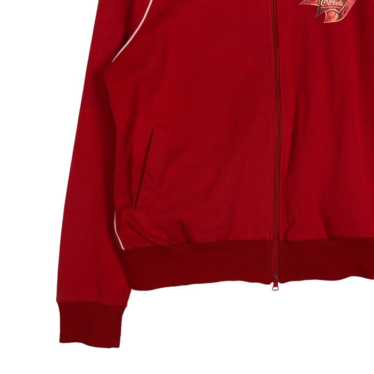 Coca Cola × Japanese Brand × Vintage Vintage Coca Cola Sweater Jacket 90s Rare Streetwear Size US M / EU 48-50 / 2 - 3 Thumbnail