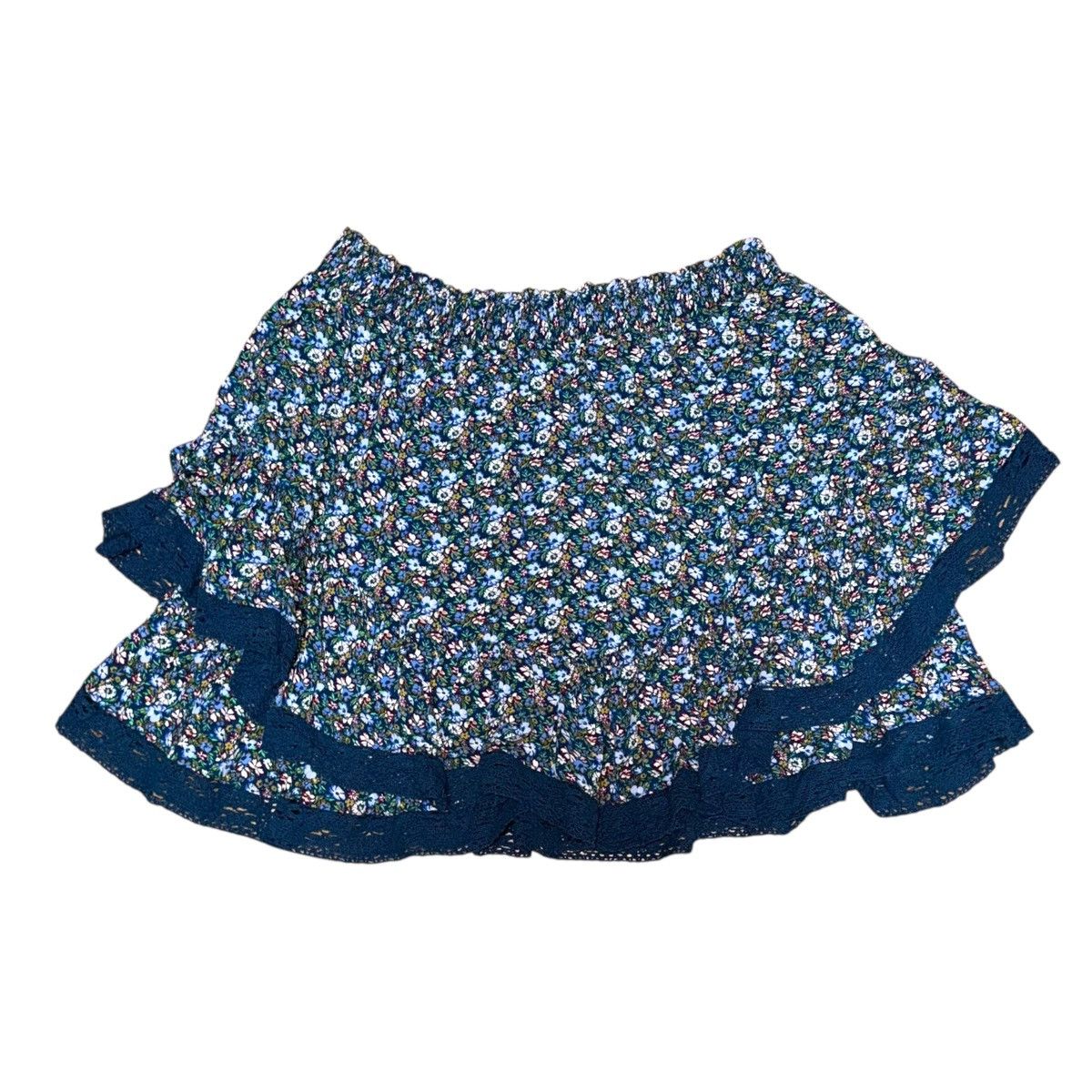 Aeropostale Aeropostale ditsy floral high waisted flippy lace trim skirt Size 34" / US 12 / IT 48 - 3 Thumbnail