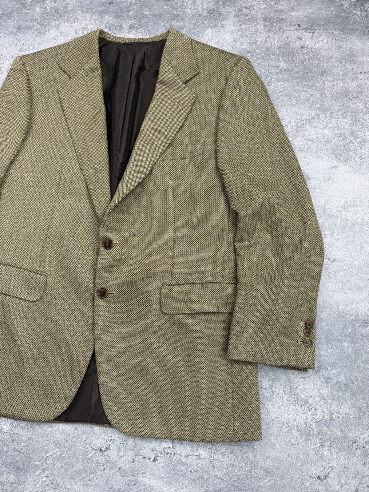 Brioni Brioni 100% Cashmere Tweed Blazer Jacket Made In Italy Size 40R - 5 Thumbnail