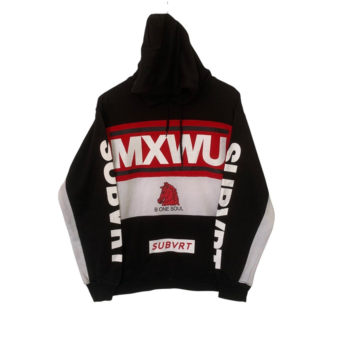 Vintage Be One Soul Streetwear Hoodie Sweatshirt Medium Size US M / EU 48-50 / 2 - 1 Thumbnail