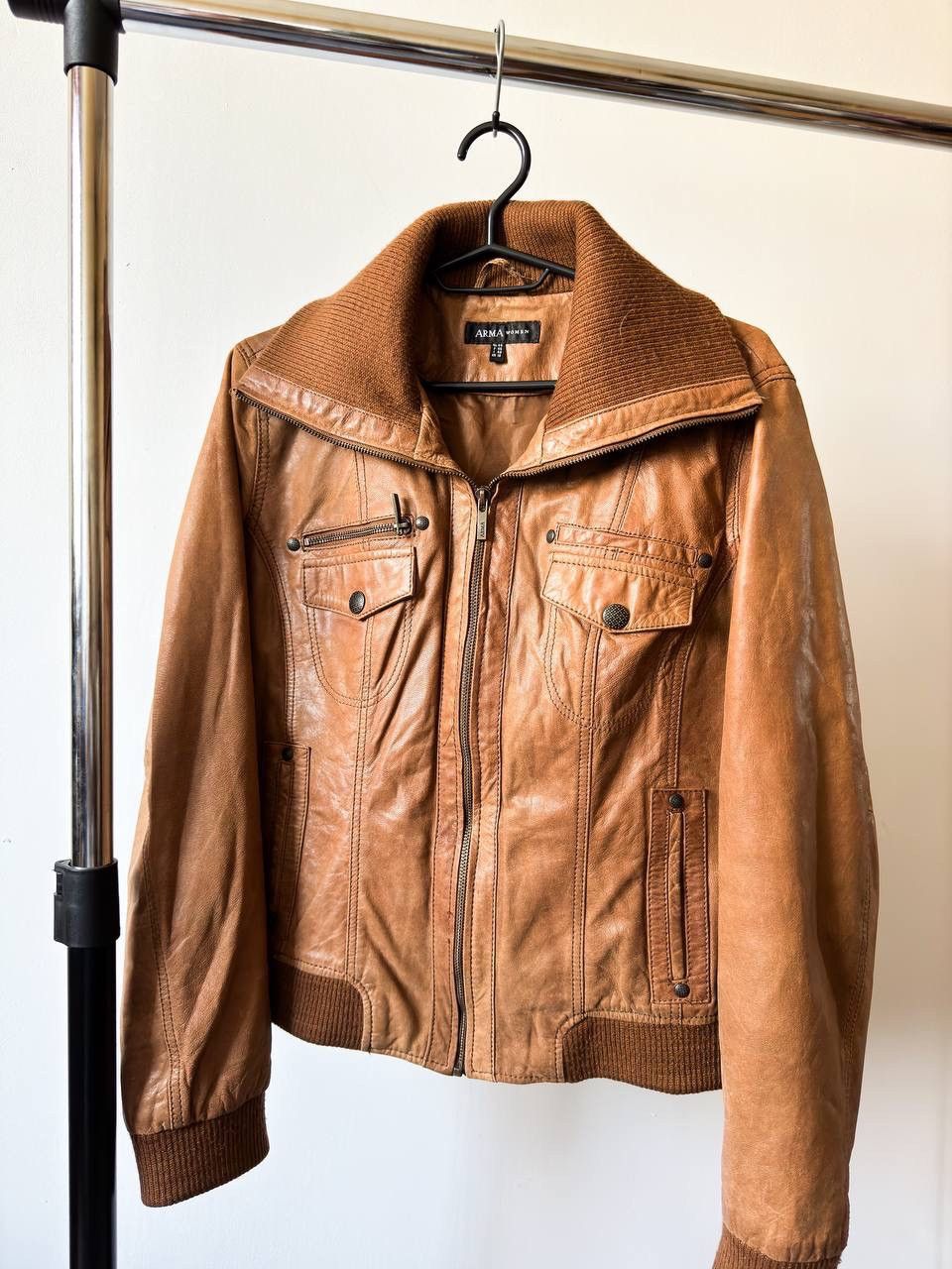 Hysteric Glamour × Japanese Brand × Vintage Japan Retro Style Vintage Leather Jacket Size XL / US 12-14 / IT 48-50 - 2 Thumbnail