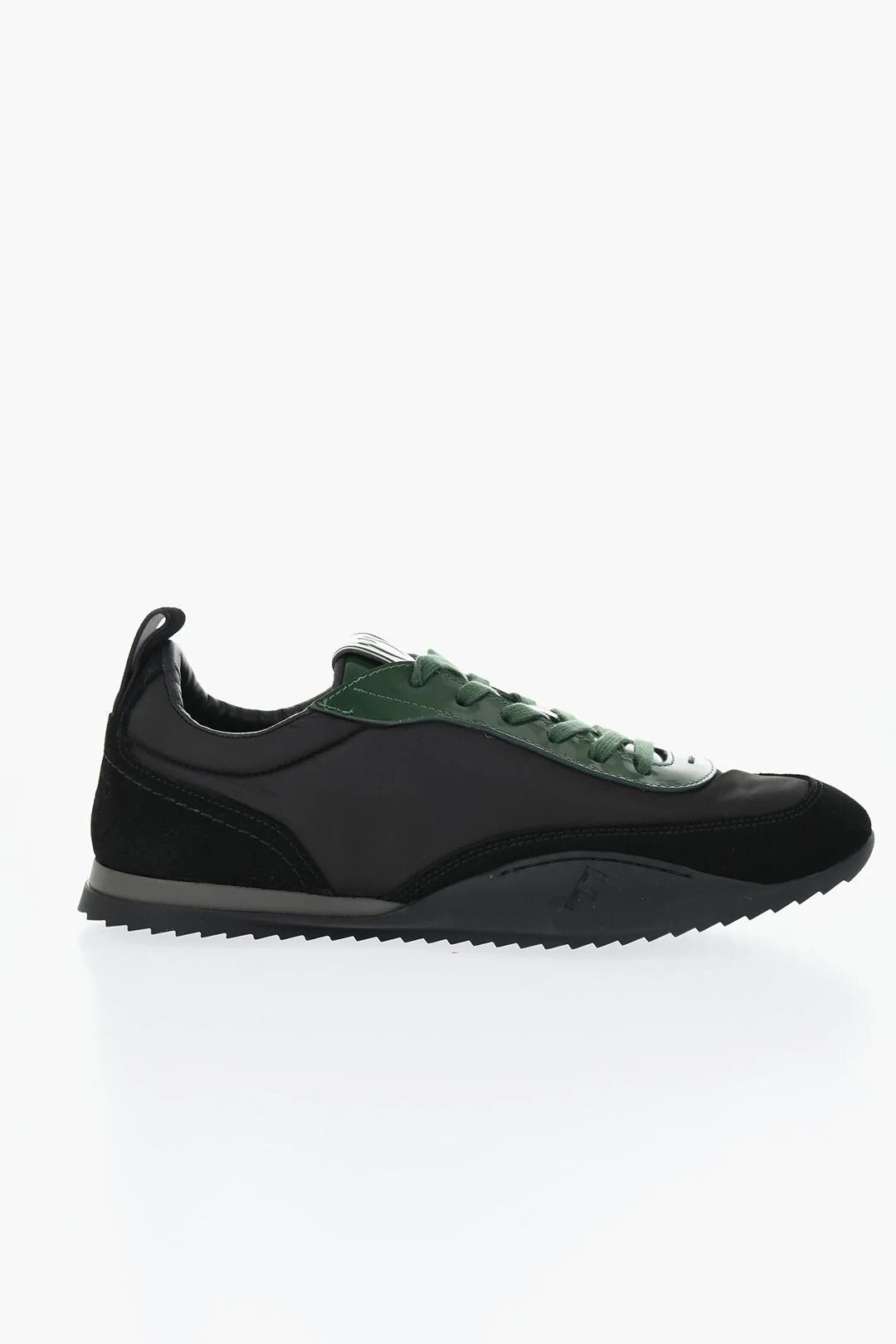 Salvatore Ferragamo og1mm0426 Nylon Low-Top Sneakers in Black Size US 7 / EU 40 - 1 Thumbnail