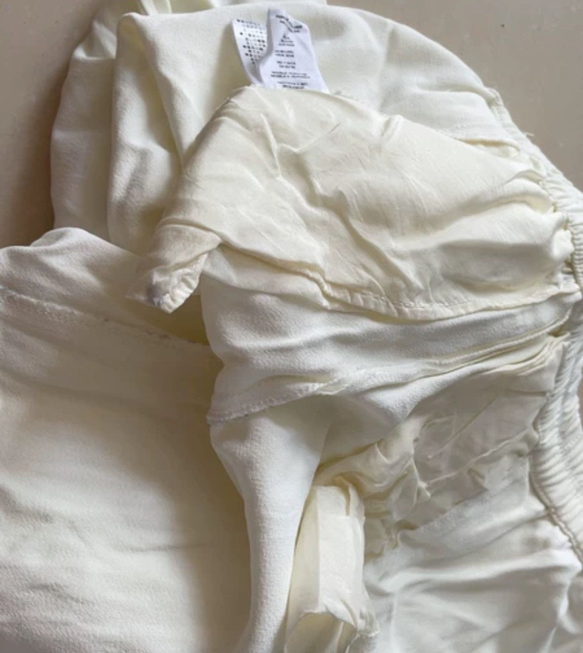 Helmut Lang HELMUT LANG Thick Silk Wide Leg Pants2412-Nextarrow Size US 28 / EU 44 - 6 Thumbnail