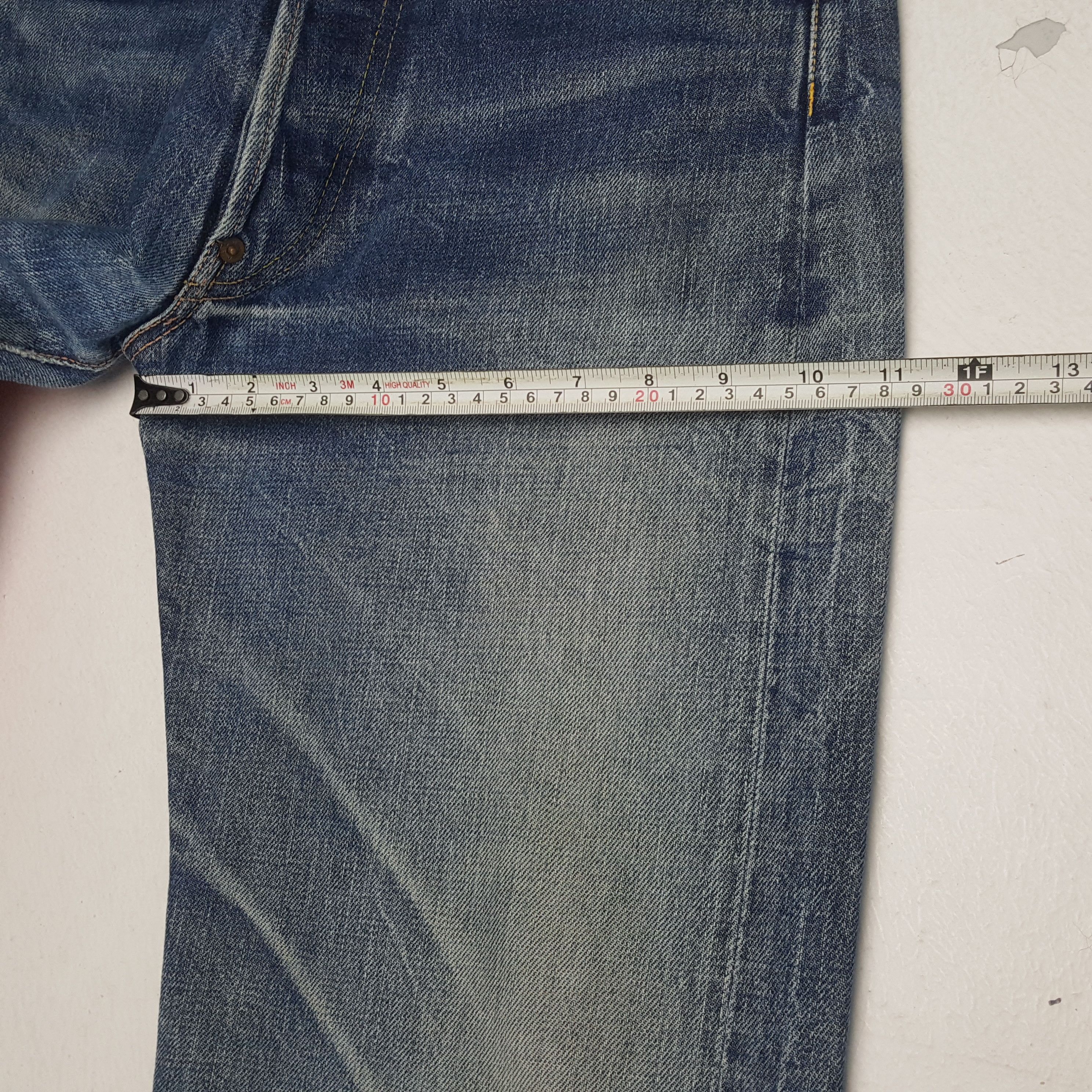Evisu EVIS Japanese Brand Custom Daicock Short Jeans dp1 Size US 26 / EU 42 - 7 Thumbnail